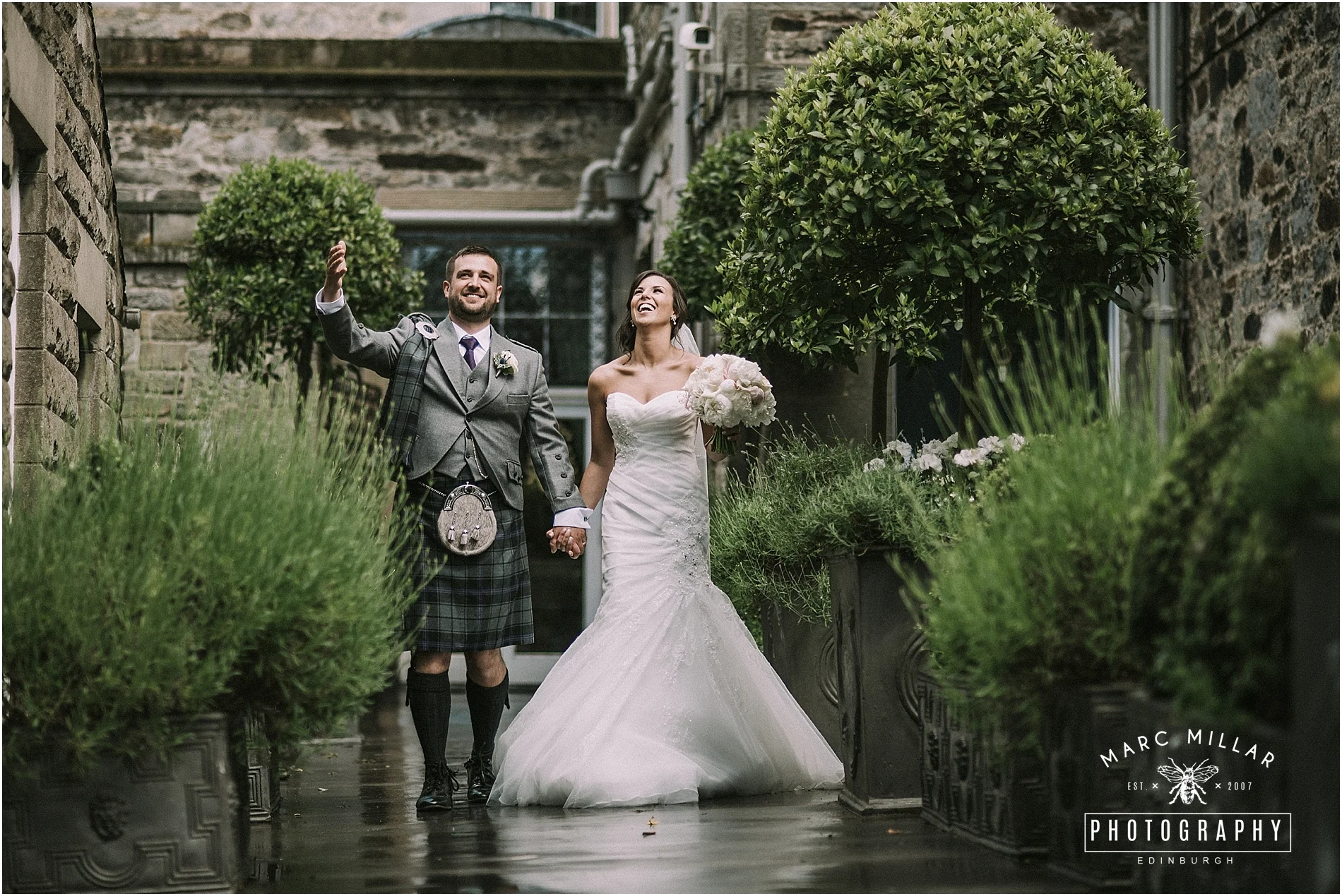 Dundas Castle Wedding Shoot by Marc Millar Photography