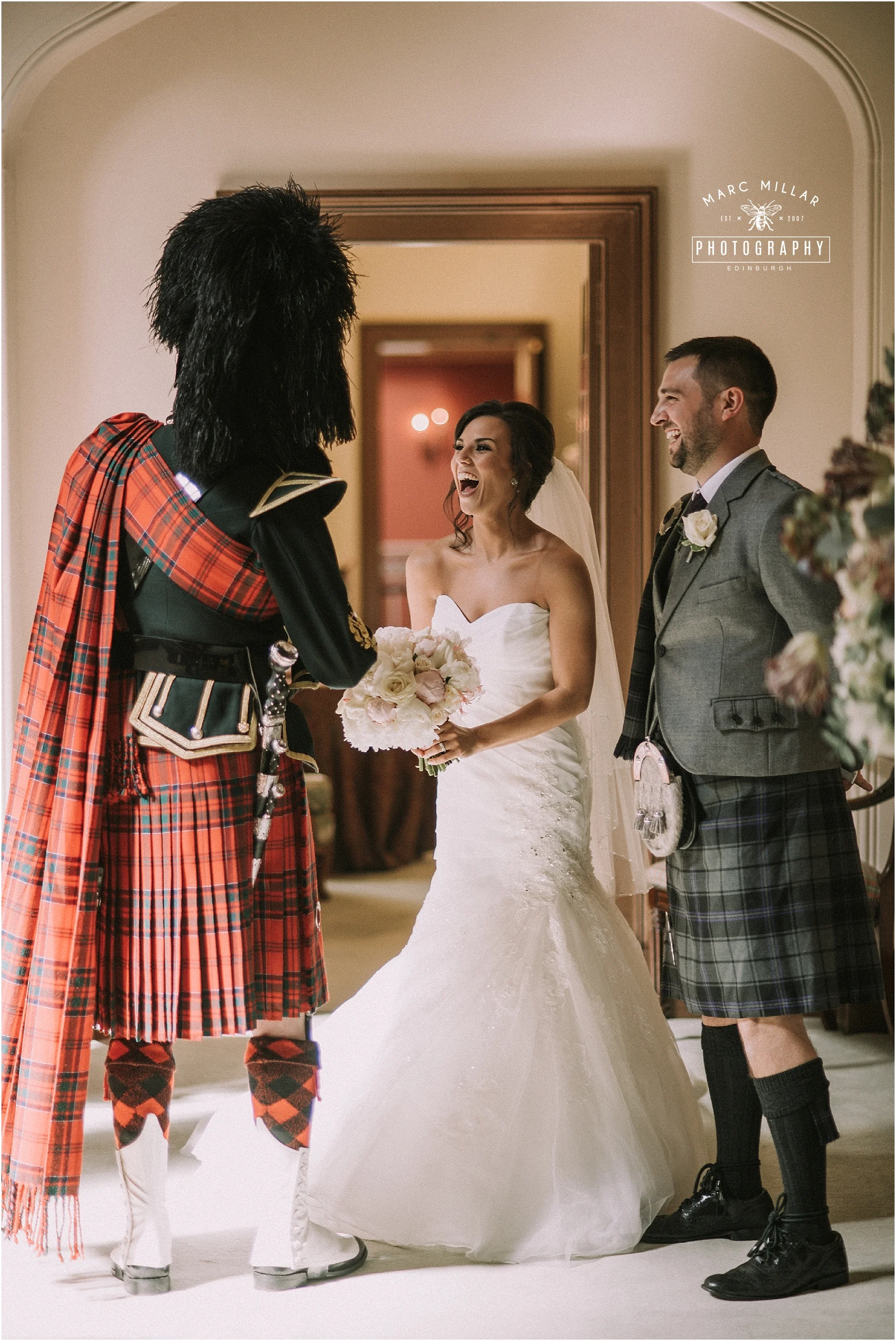 Dundas Castle Wedding Shoot by Marc Millar Photography