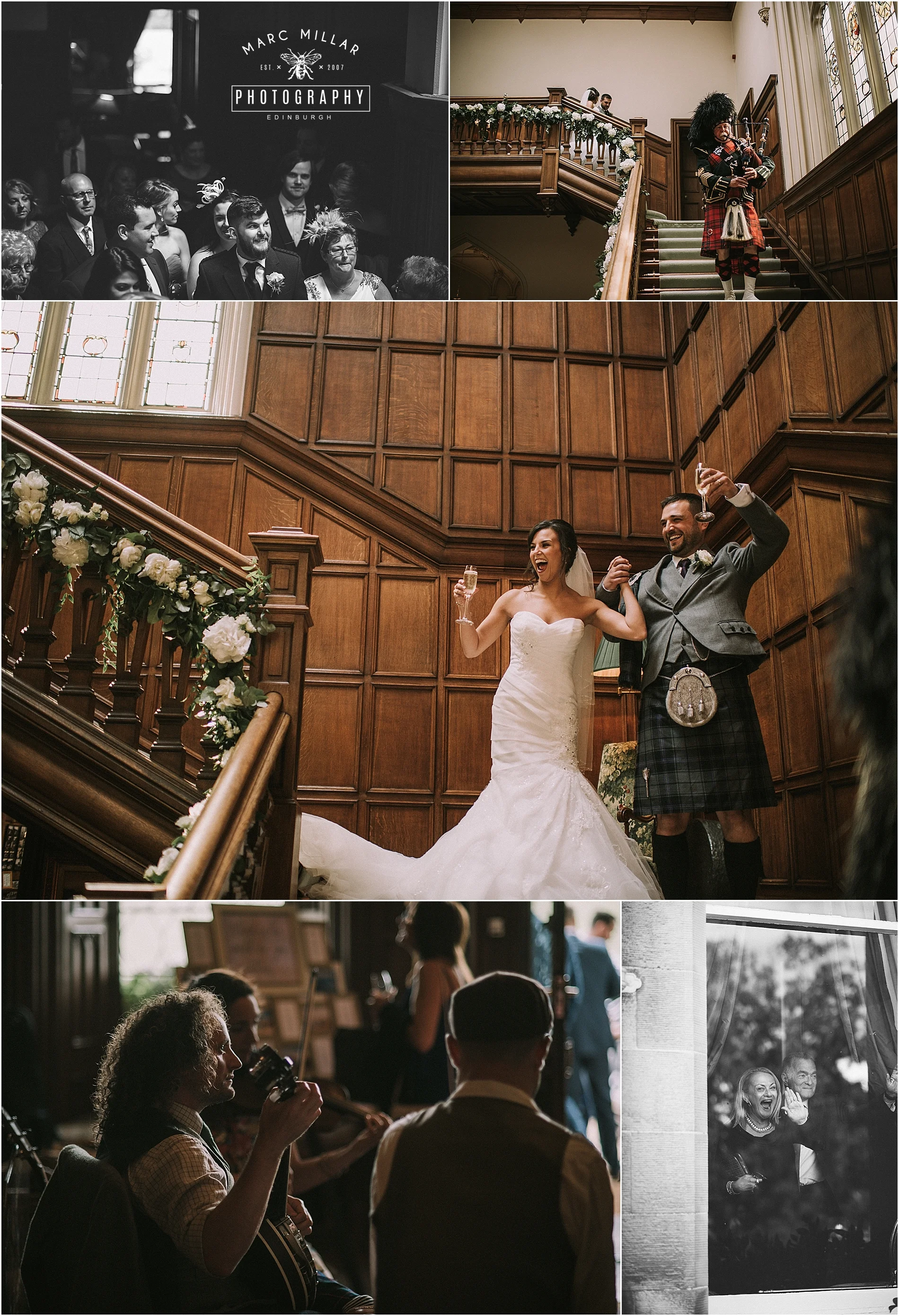 Dundas Castle Wedding Shoot by Marc Millar Photography