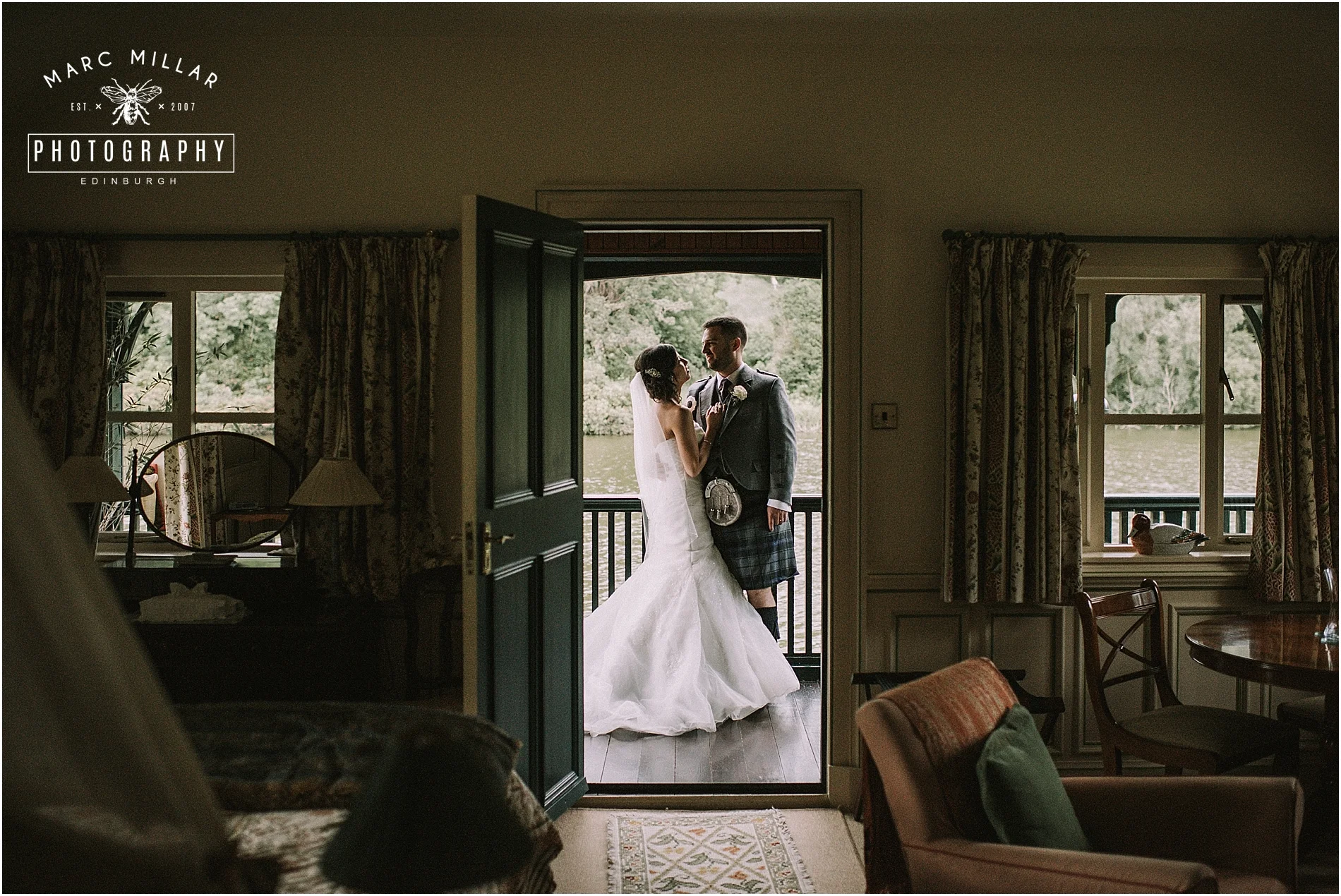Dundas Castle Wedding Shoot by Marc Millar Photography