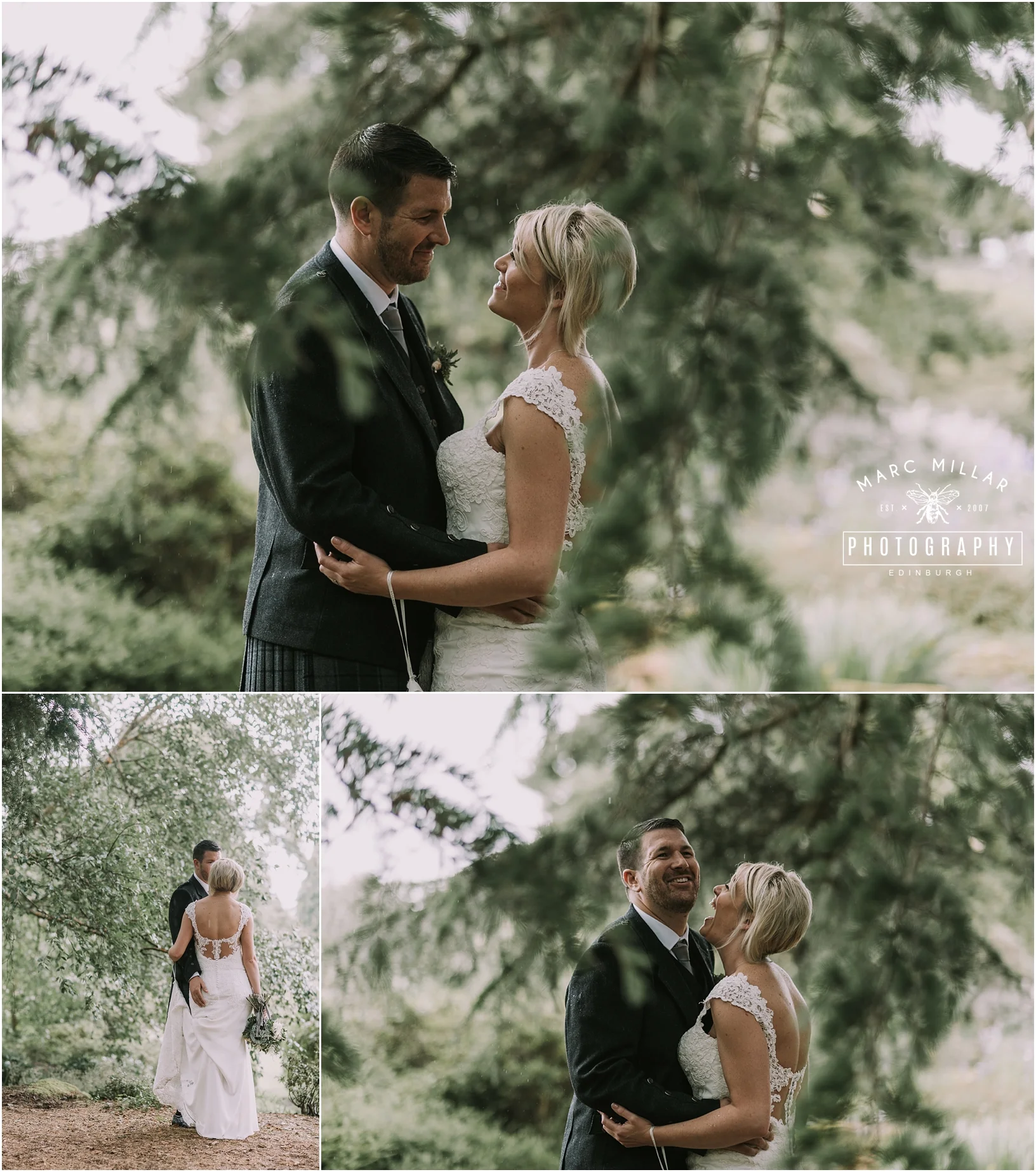 Royal Botanic Gardens Edinburgh Pre Wedding Shoot by Marc Millar Photography