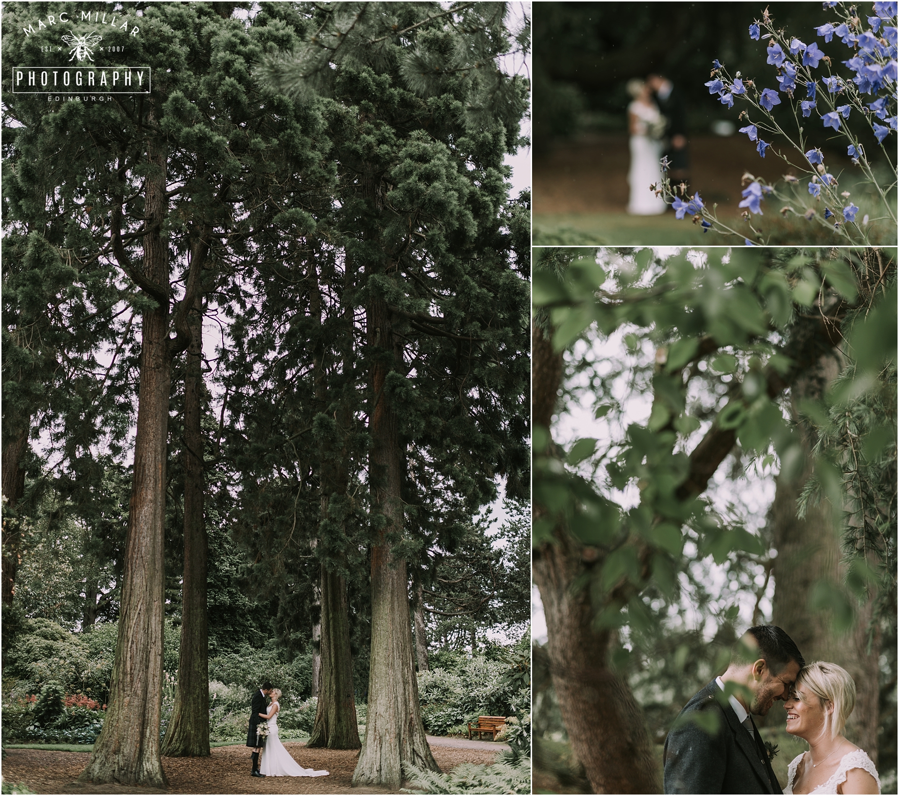  Royal Botanic Gardens Edinburgh Pre Wedding Shoot by Marc Millar Photography 