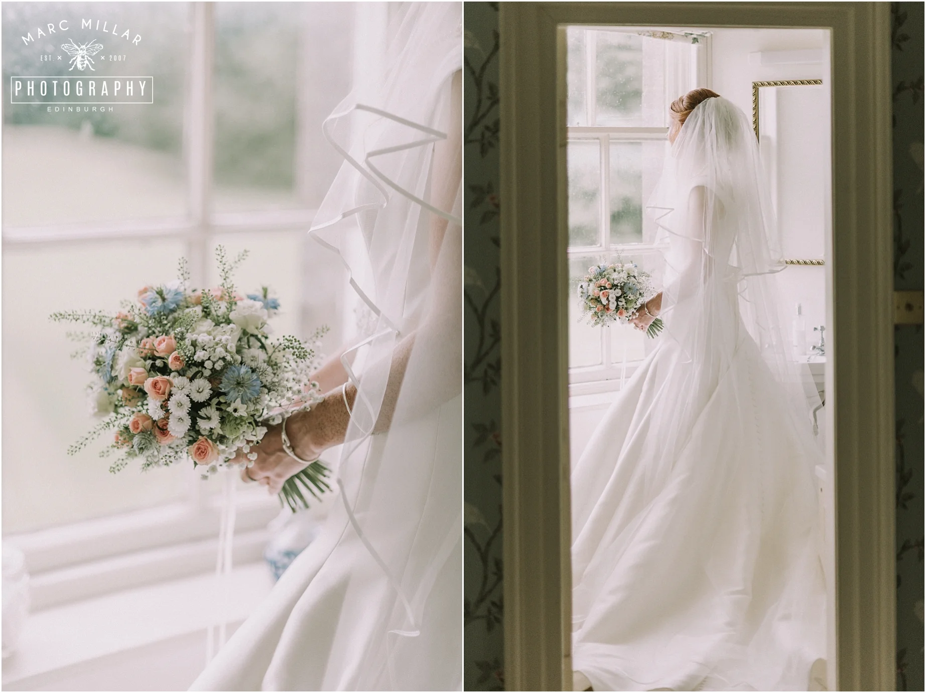 Oxenfoord Castle Wedding Photography by Marc Millar Photography