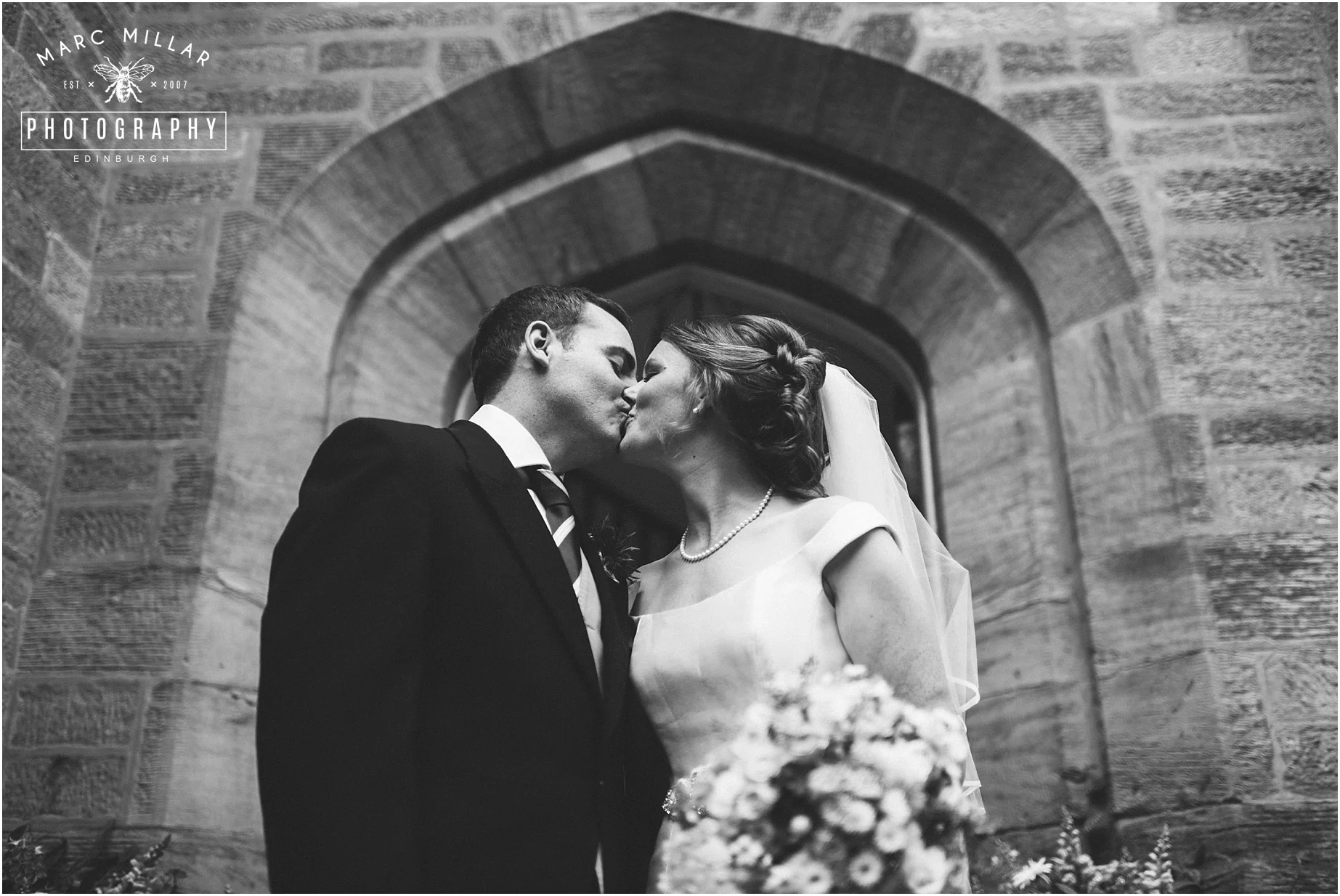 Oxenfoord Castle Wedding Photography by Marc Millar Photography