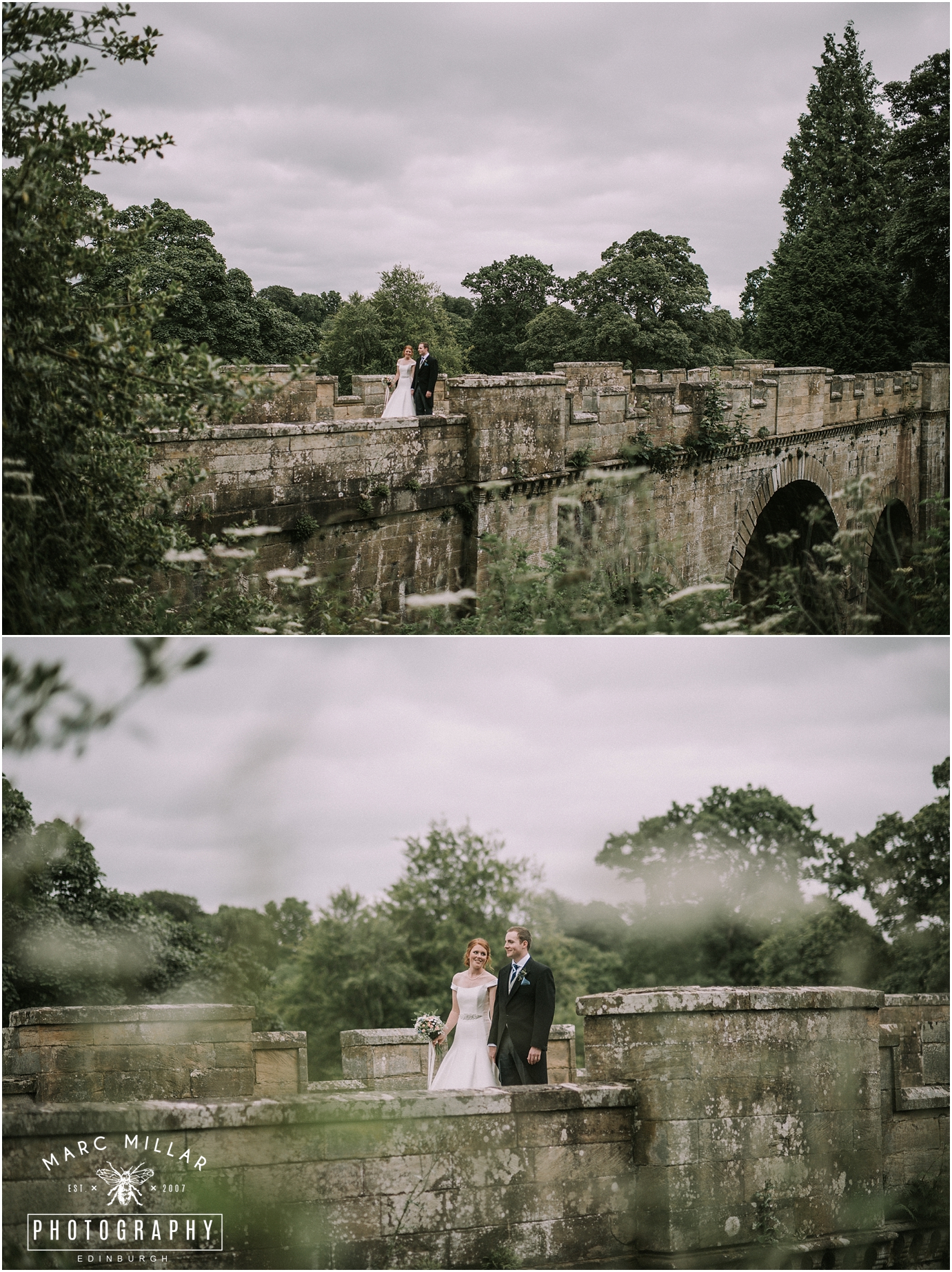  Oxenfoord Castle Wedding Photography by Marc Millar Photography 