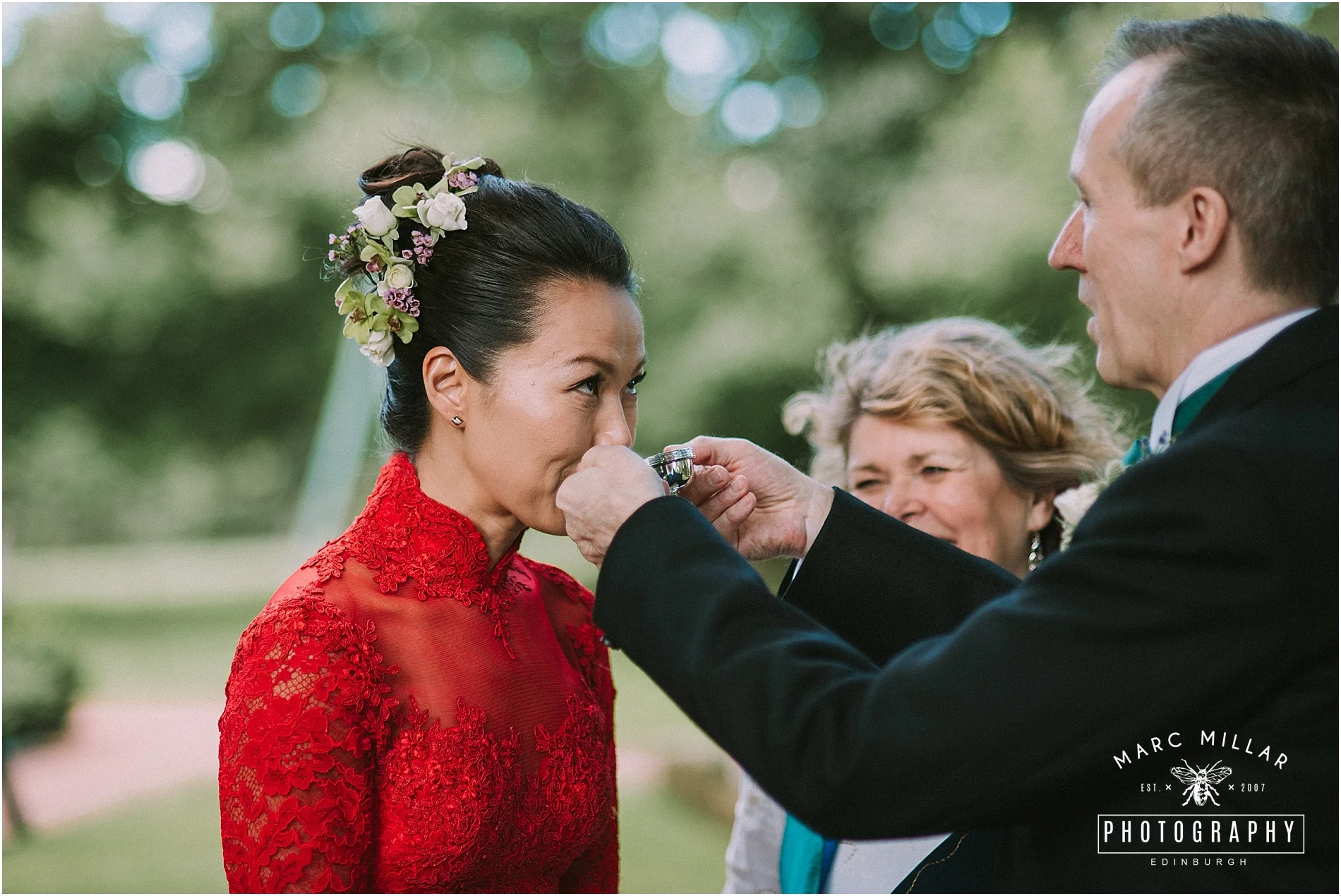 Prestonfield House Wedding Shoot by Marc Millar Photography