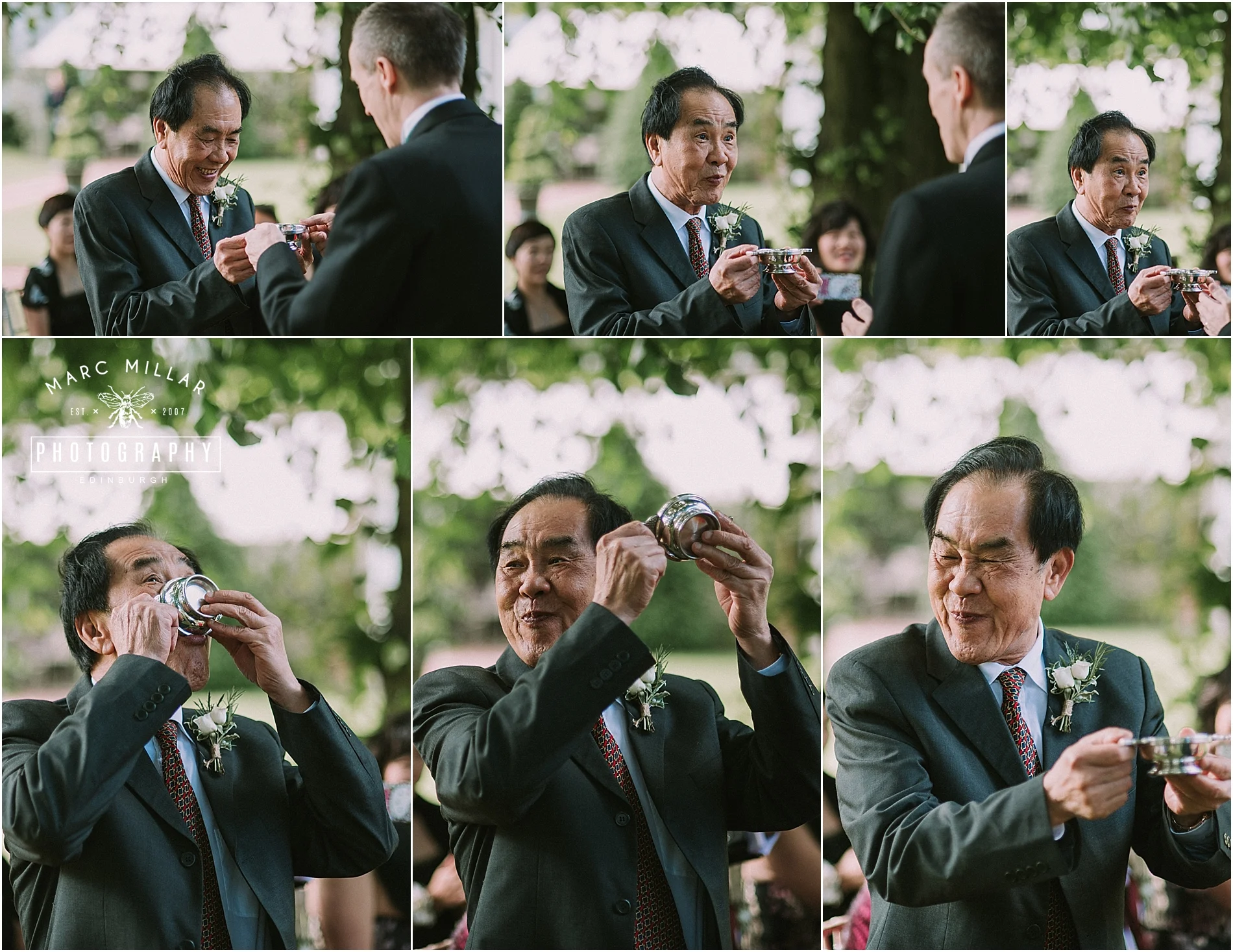 Prestonfield House Wedding Shoot by Marc Millar Photography