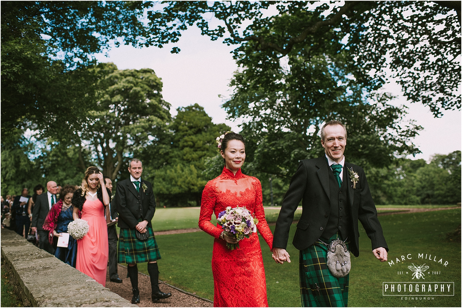  Prestonfield House Wedding Shoot by Marc Millar Photography 