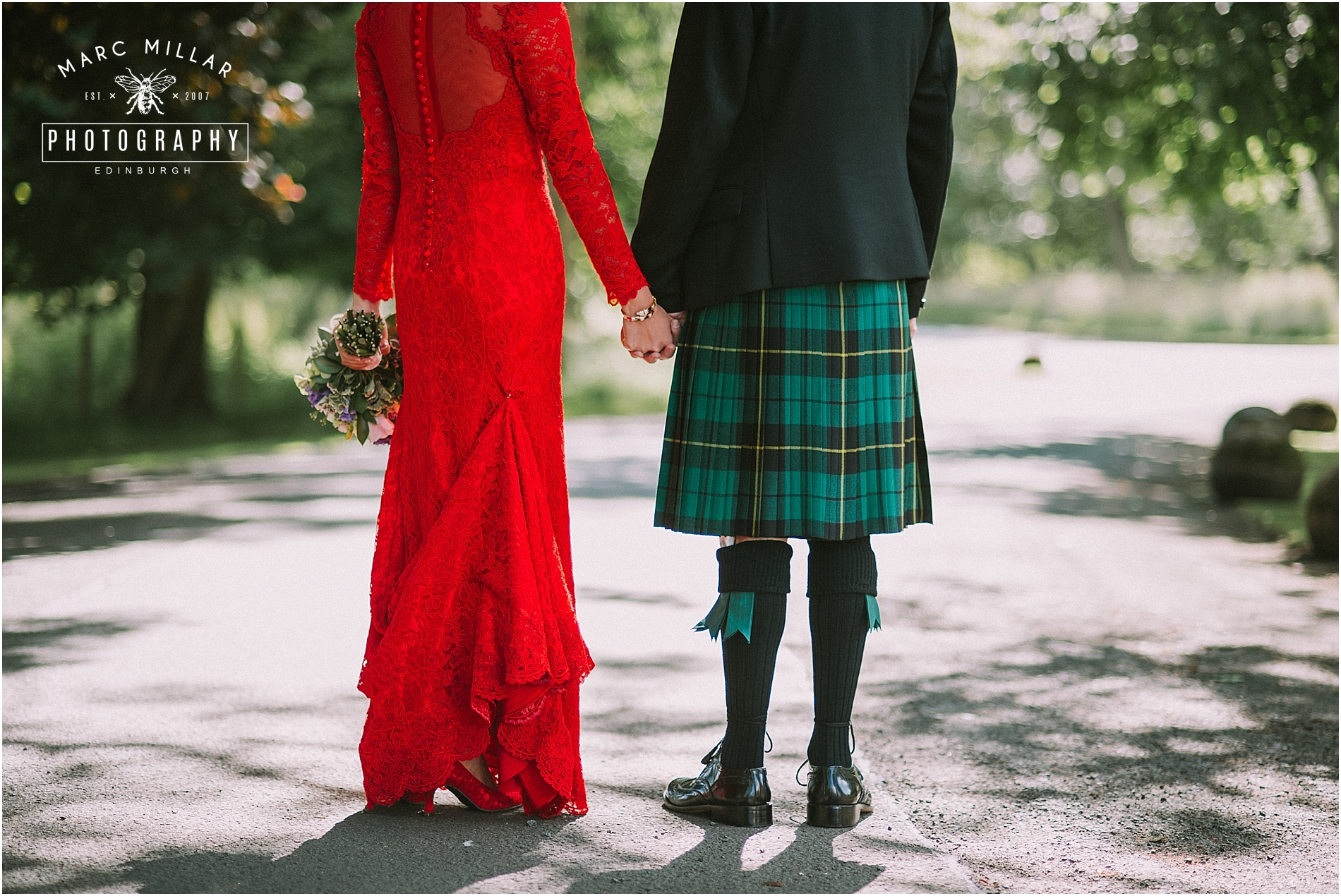  Prestonfield House Wedding Shoot by Marc Millar Photography 