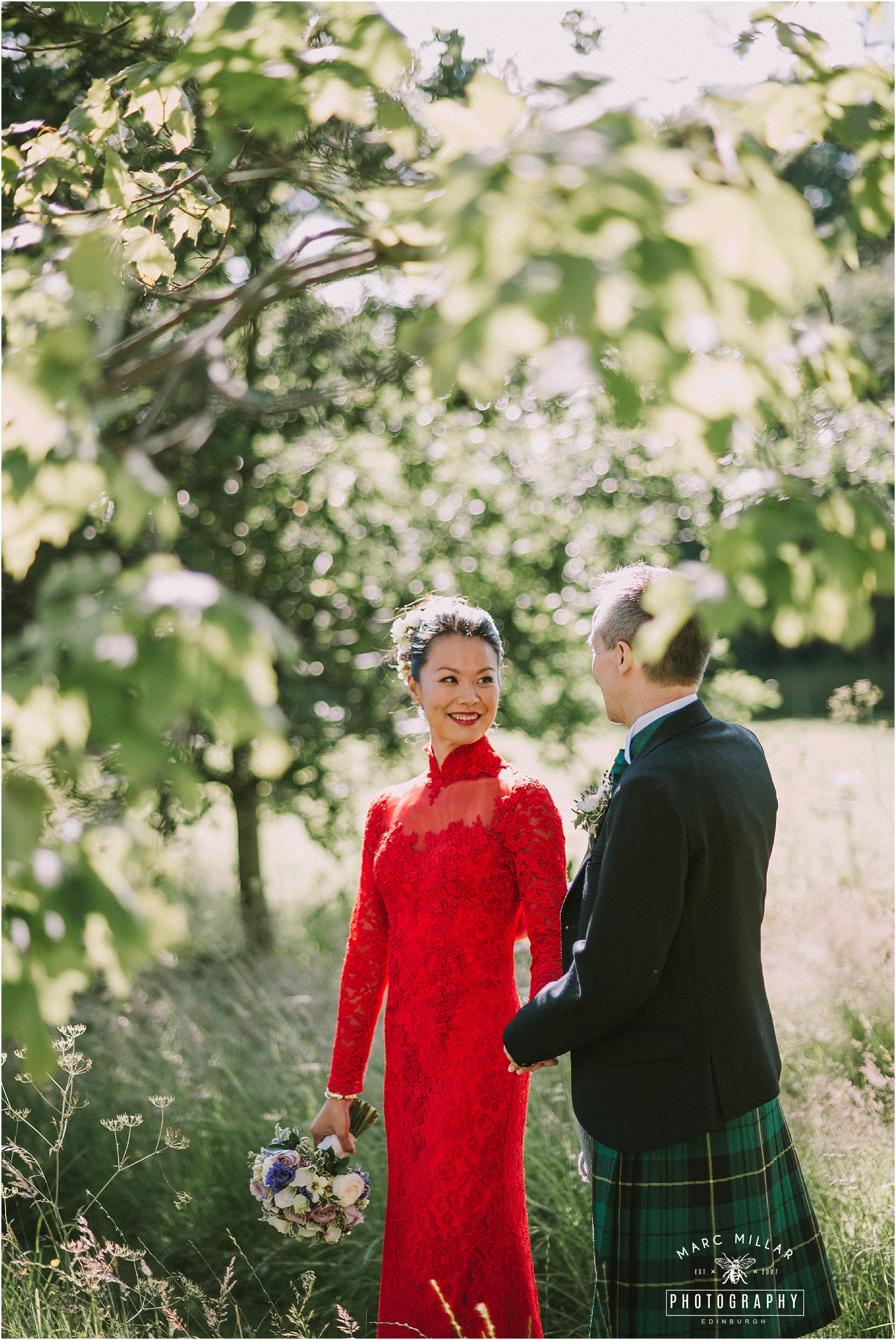  Prestonfield House Wedding Shoot by Marc Millar Photography 