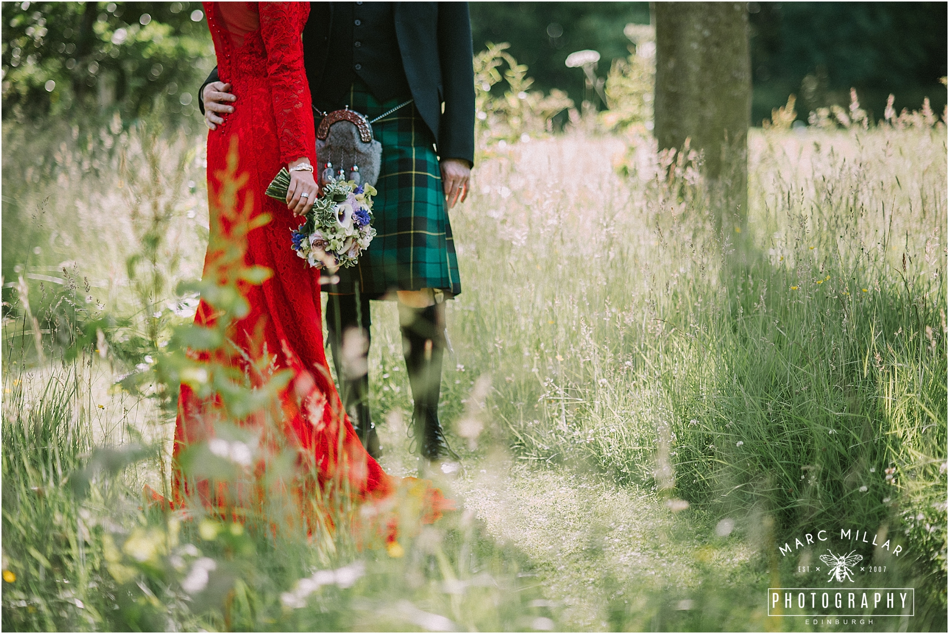  Prestonfield House Wedding Shoot by Marc Millar Photography 