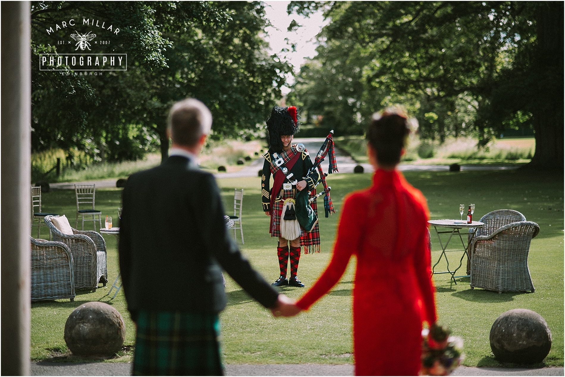  Prestonfield House Wedding Shoot by Marc Millar Photography 