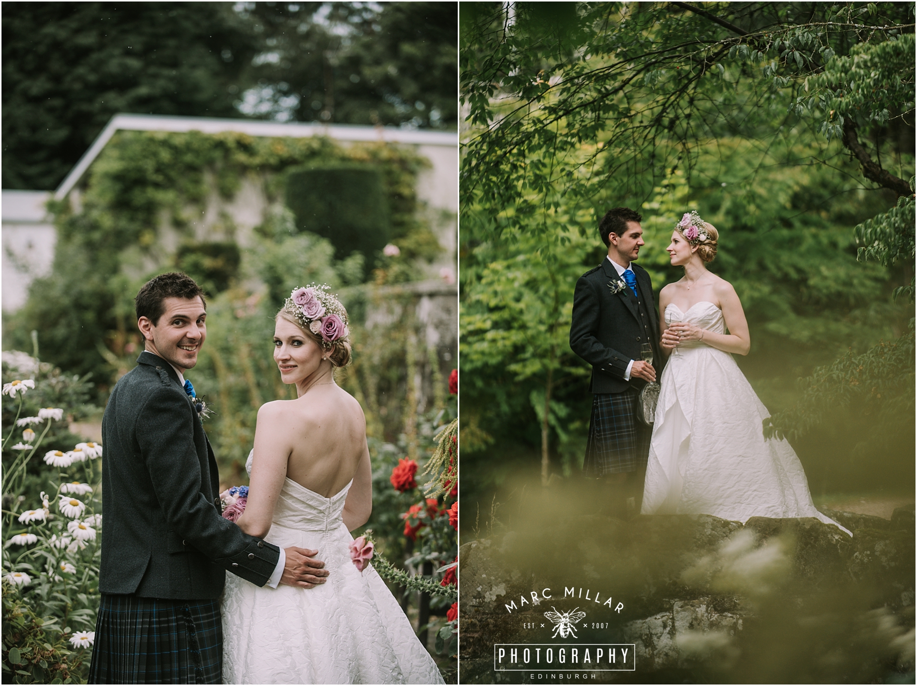  Rufflets Country House Hotel Wedding Photography by Marc Millar Photography 