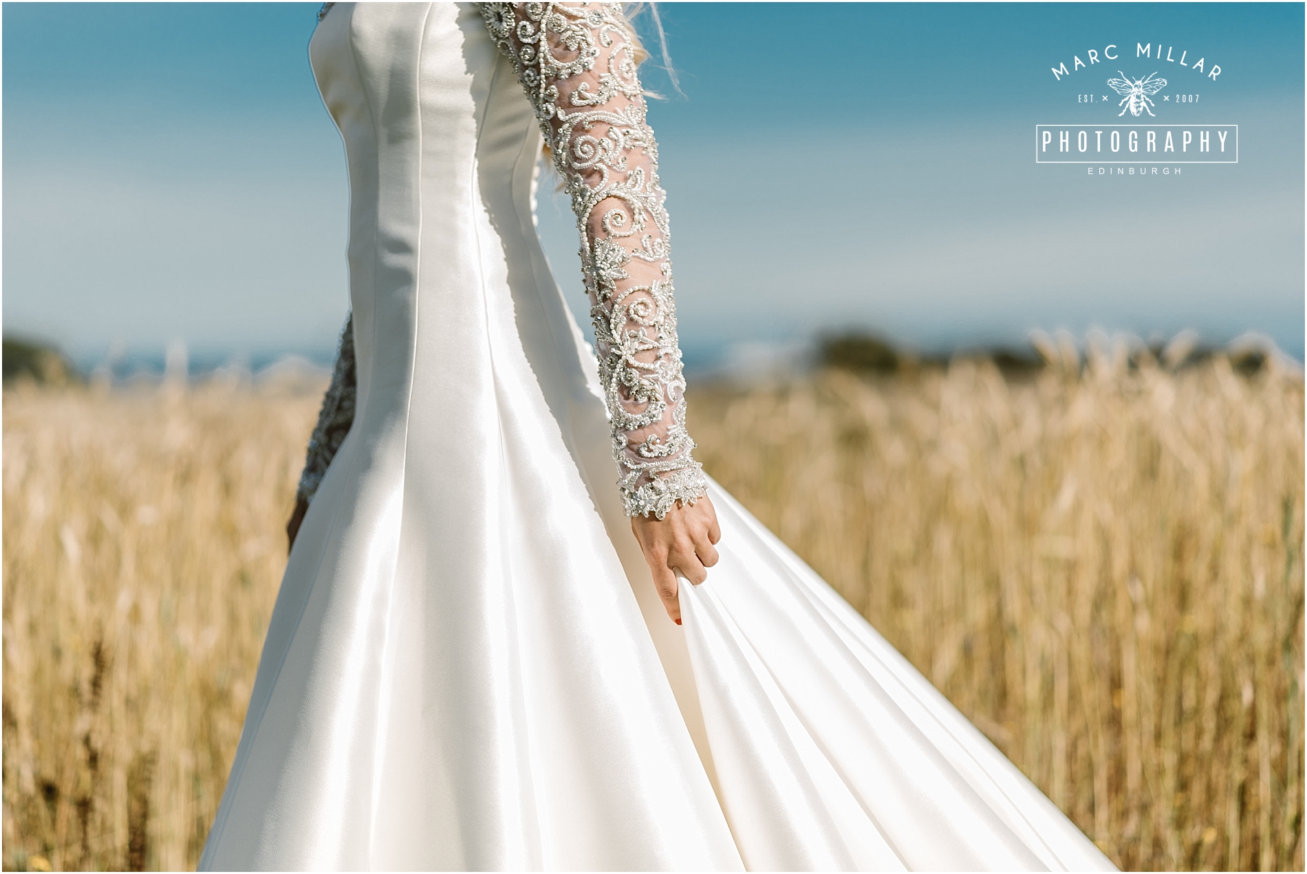Kinkell Byre Wedding Shoot by Marc Millar Photography