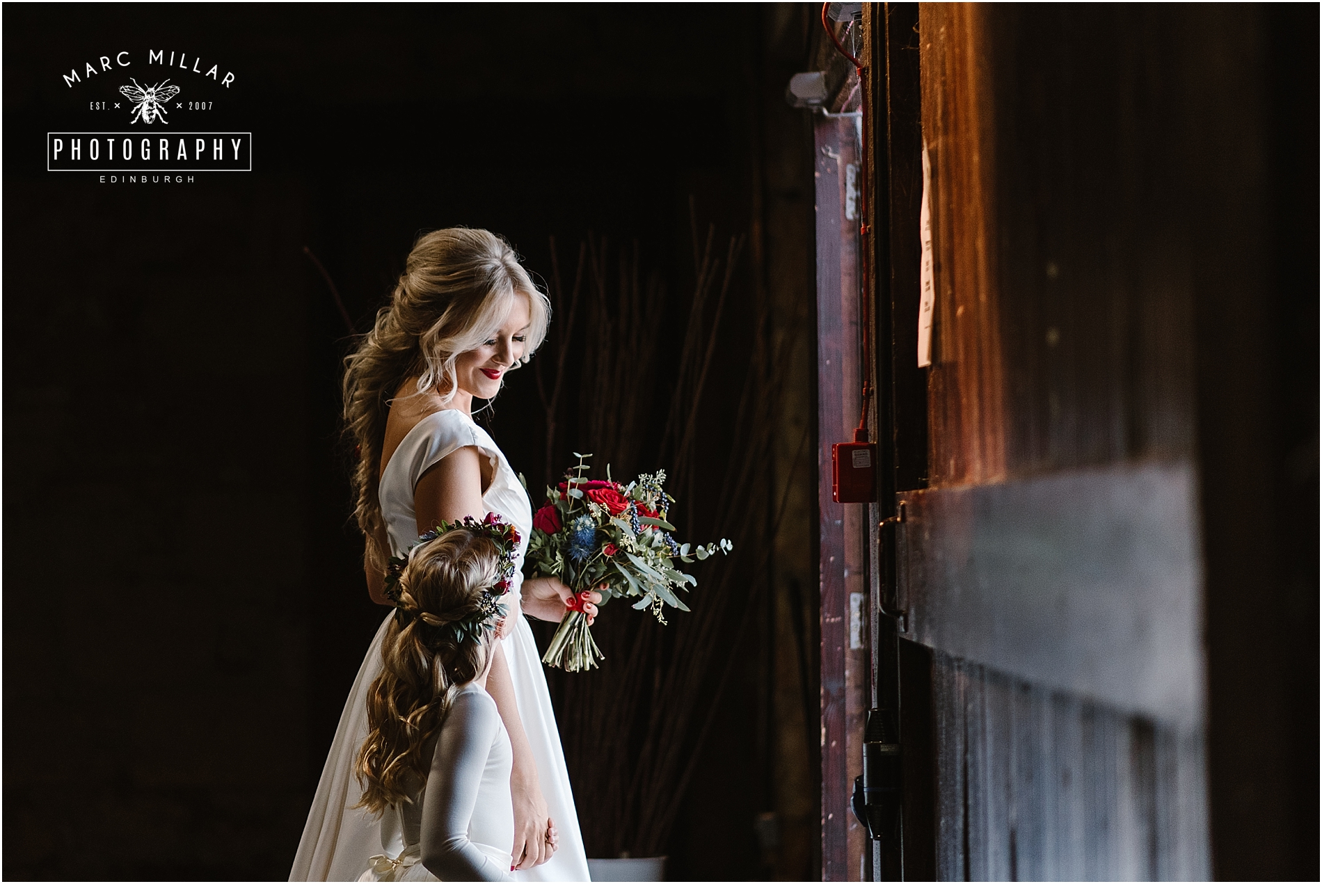 Kinkell Byre Wedding Shoot by Marc Millar Photography