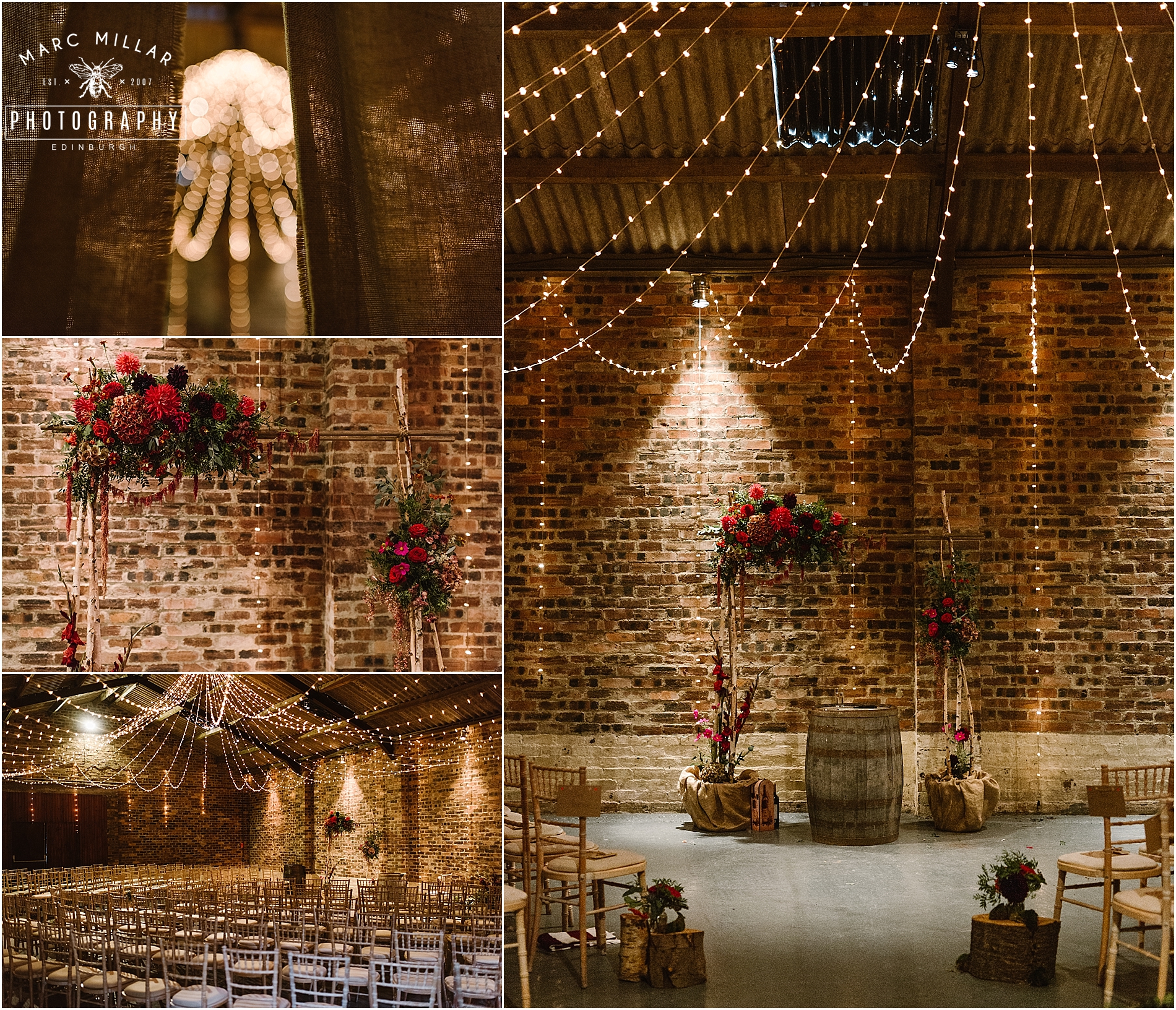 Kinkell Byre Wedding Shoot by Marc Millar Photography
