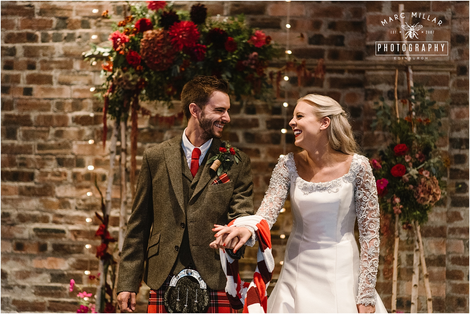 Kinkell Byre Wedding Shoot by Marc Millar Photography