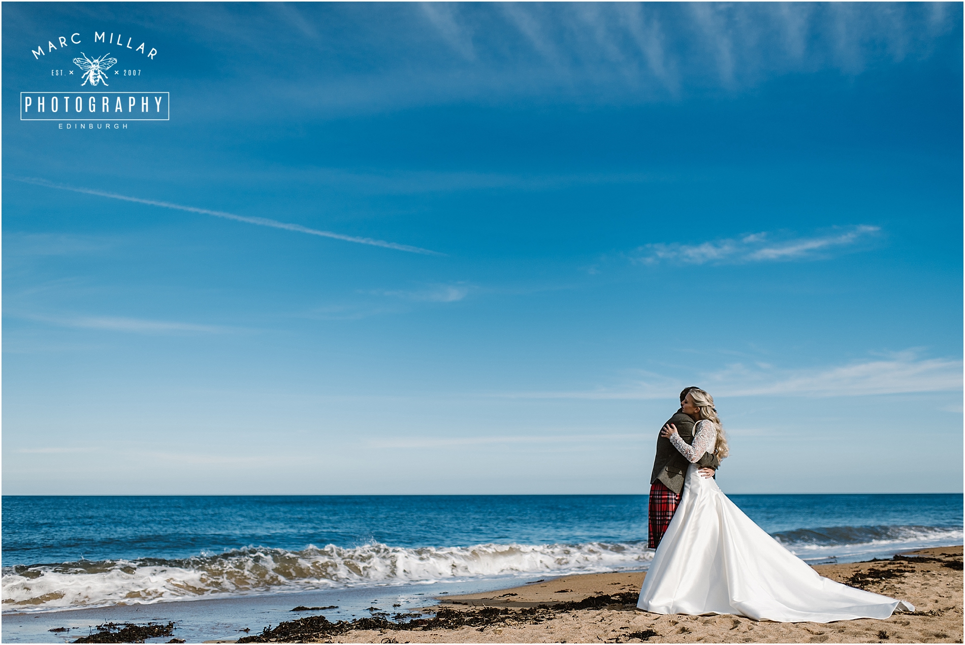 Kinkell Byre Wedding Shoot by Marc Millar Photography