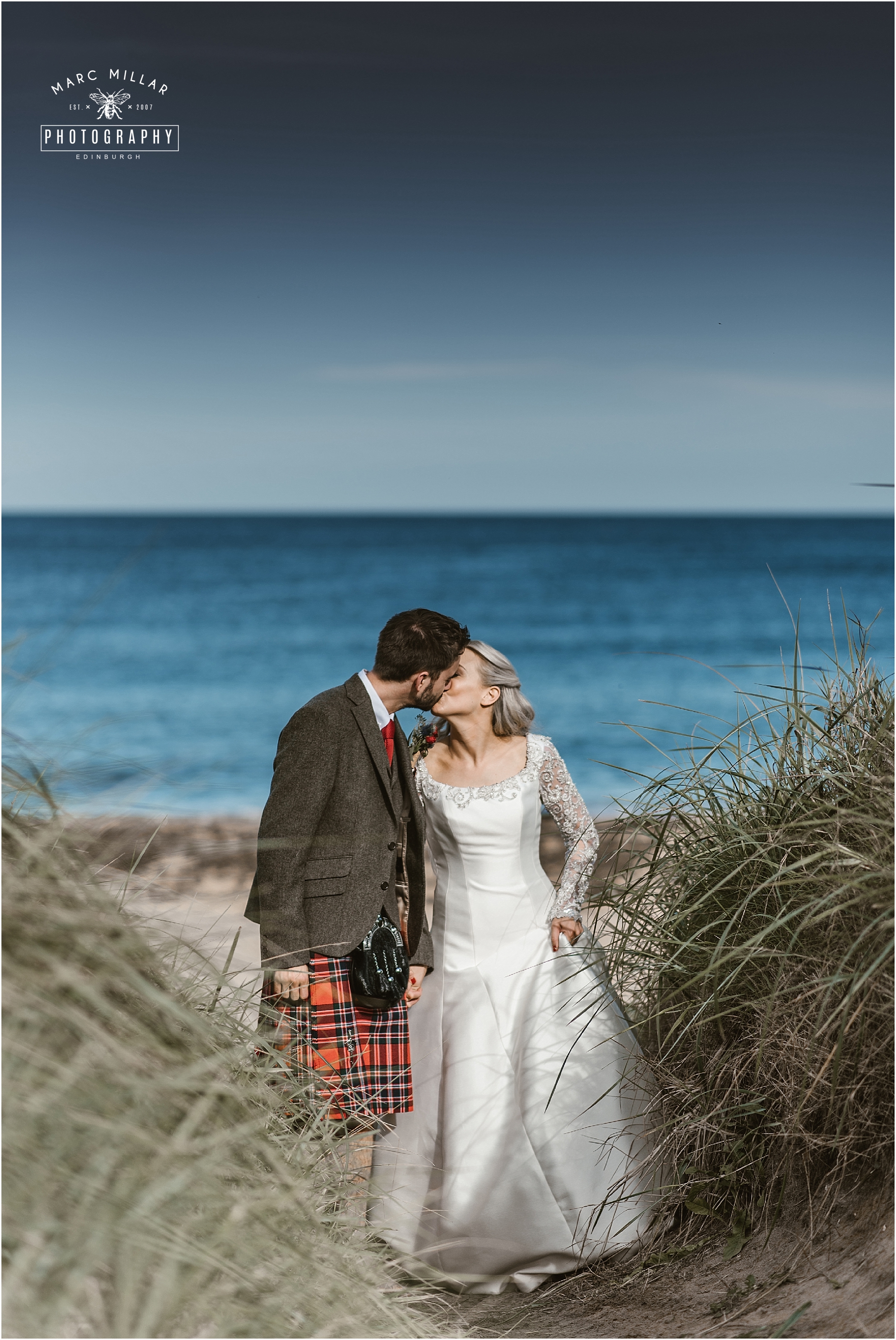 Kinkell Byre Wedding Shoot by Marc Millar Photography