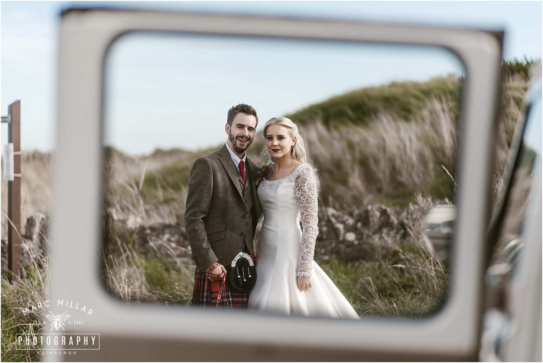 Kinkell Byre Wedding Shoot by Marc Millar Photography