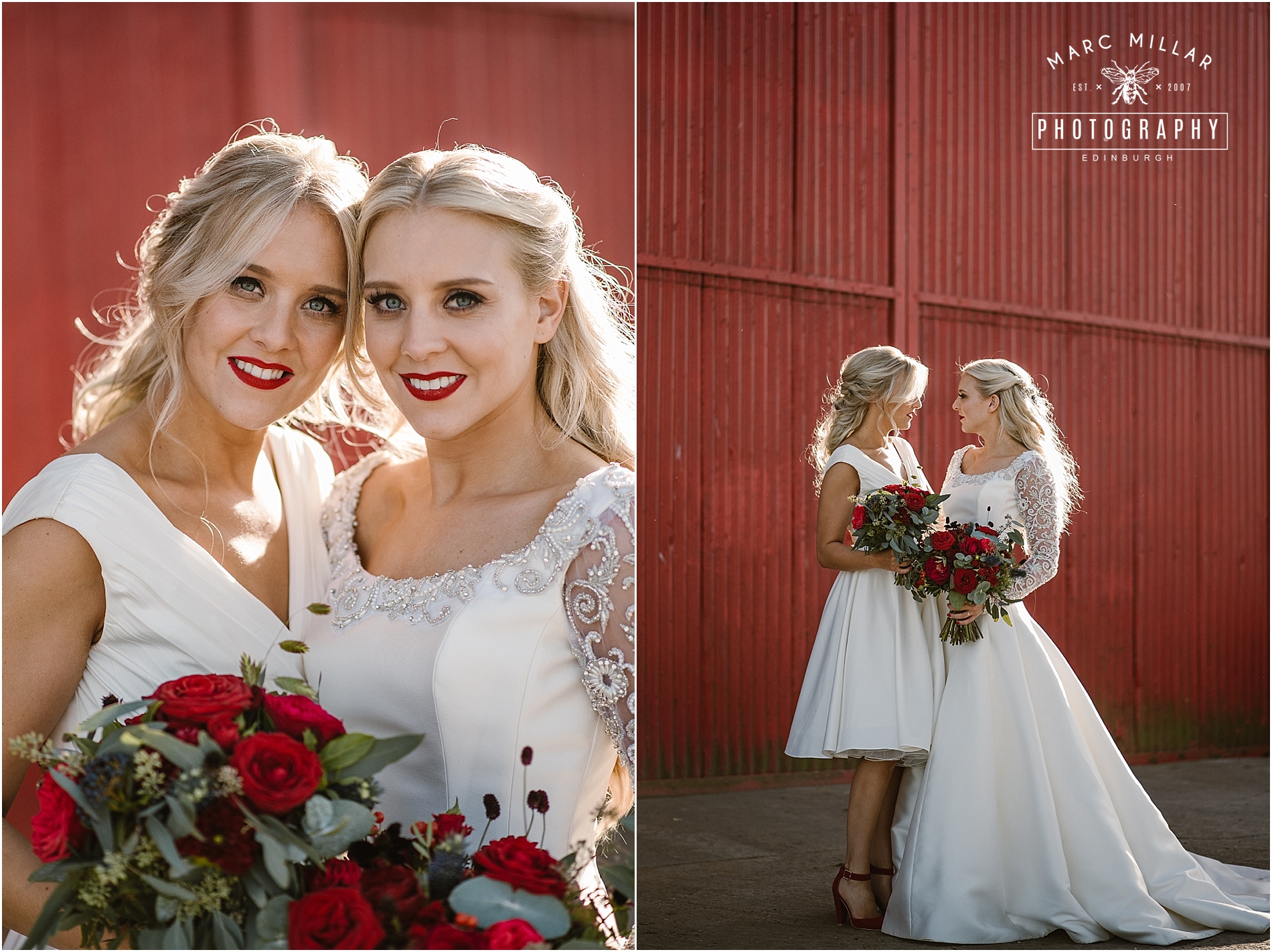 Kinkell Byre Wedding Shoot by Marc Millar Photography