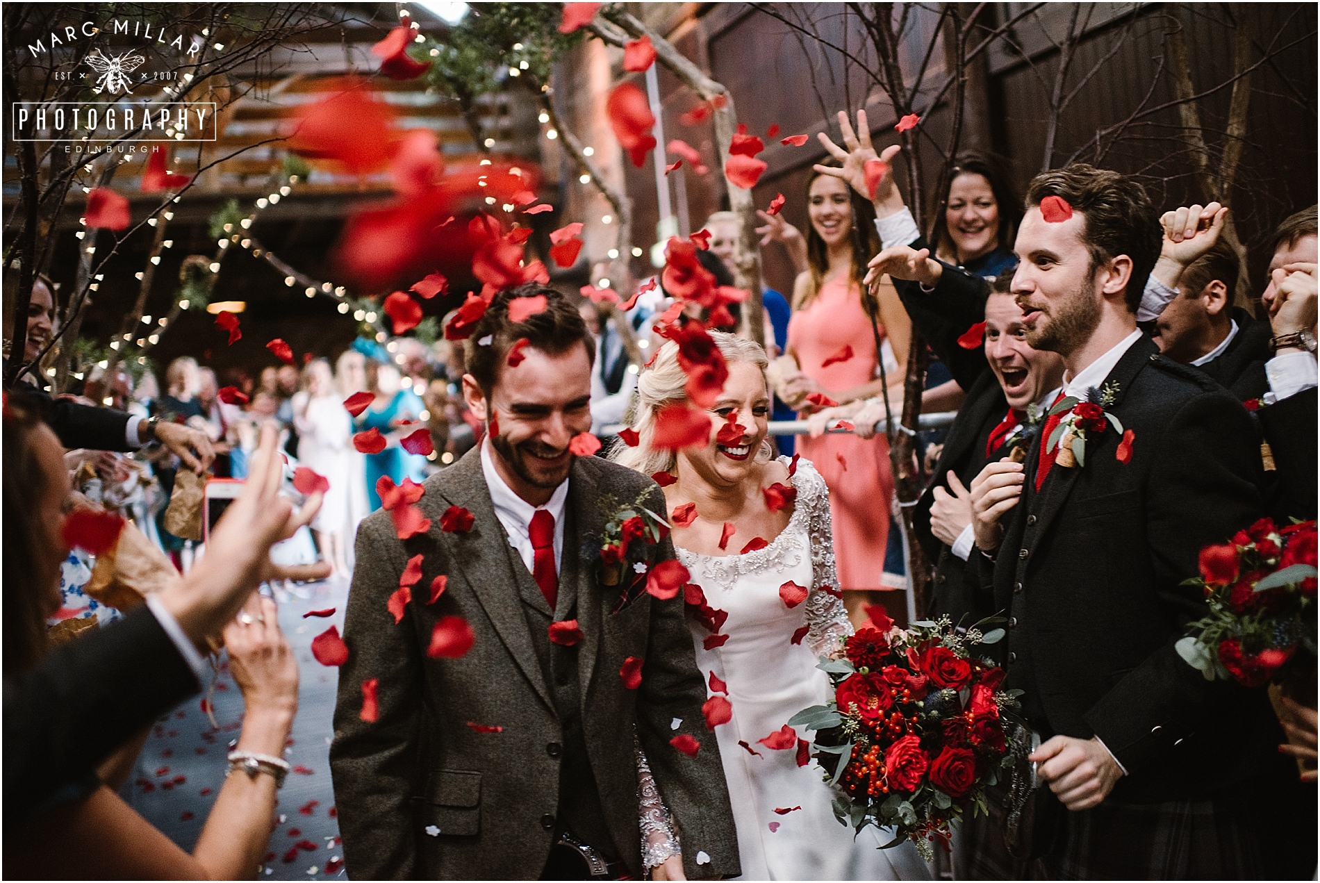 Kinkell Byre Wedding Shoot by Marc Millar Photography