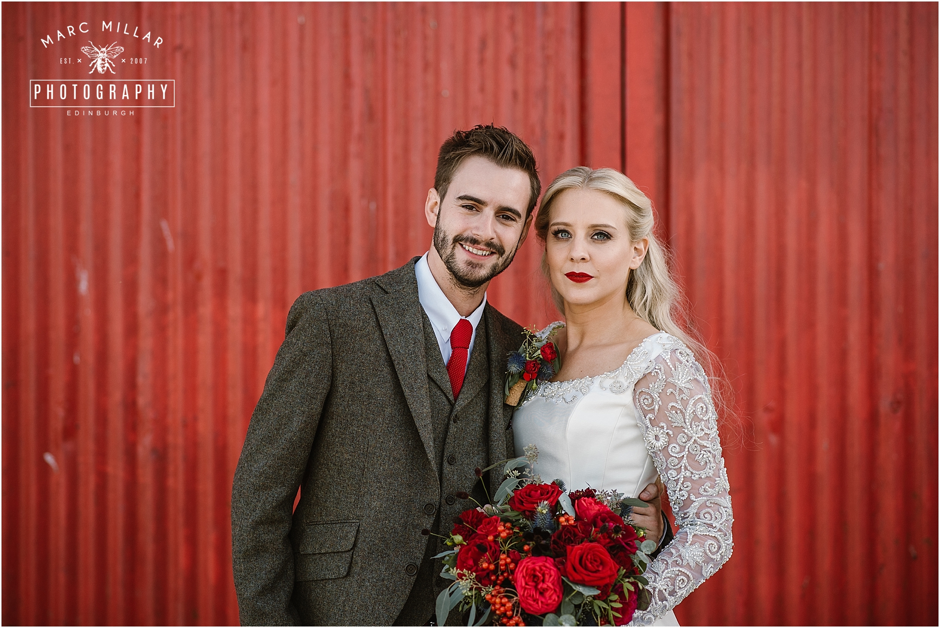 Kinkell Byre Wedding Shoot by Marc Millar Photography