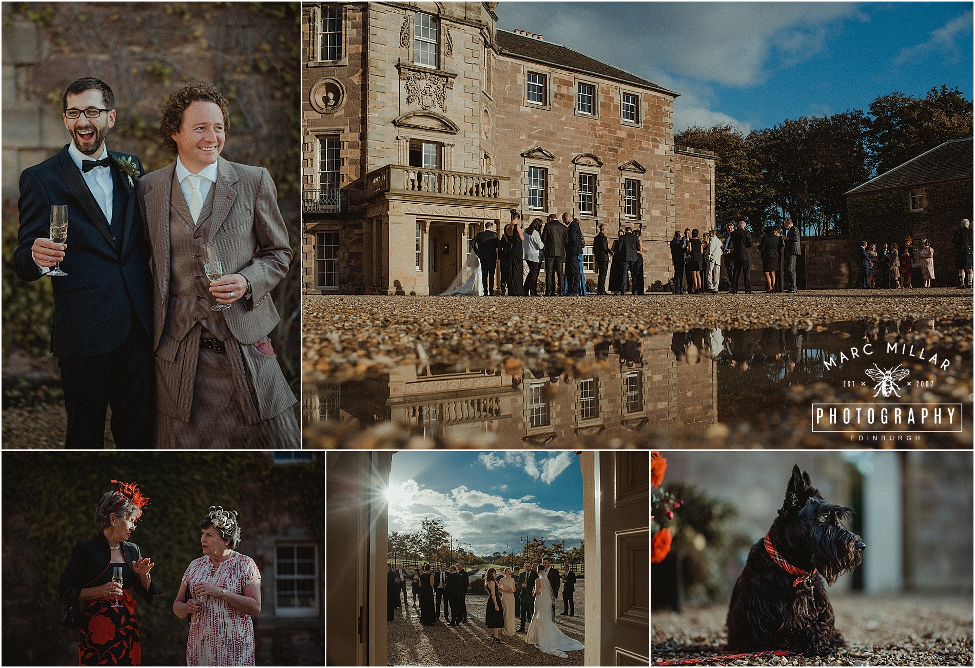  Archerfield House  Wedding Shoot by Marc Millar Photography 