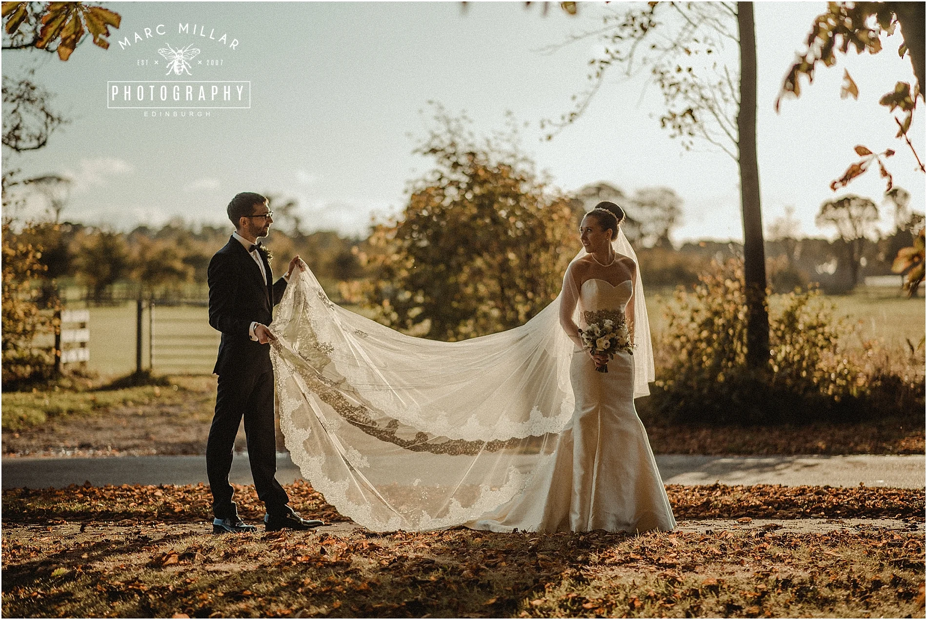 Archerfield House Wedding Shoot by Marc Millar Photography
