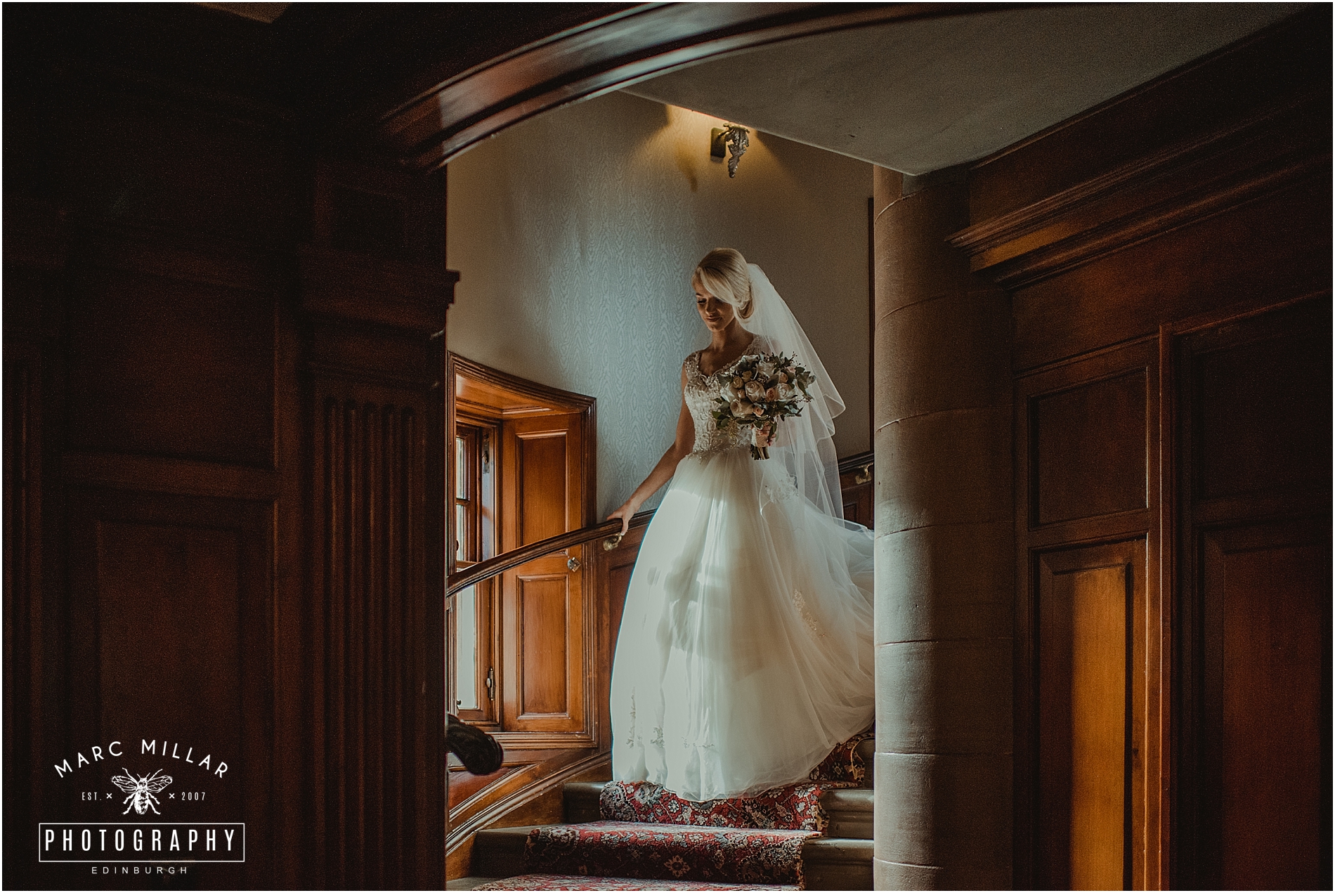  Fonab Castle Hotel Wedding Shoot by Marc Millar Photography 