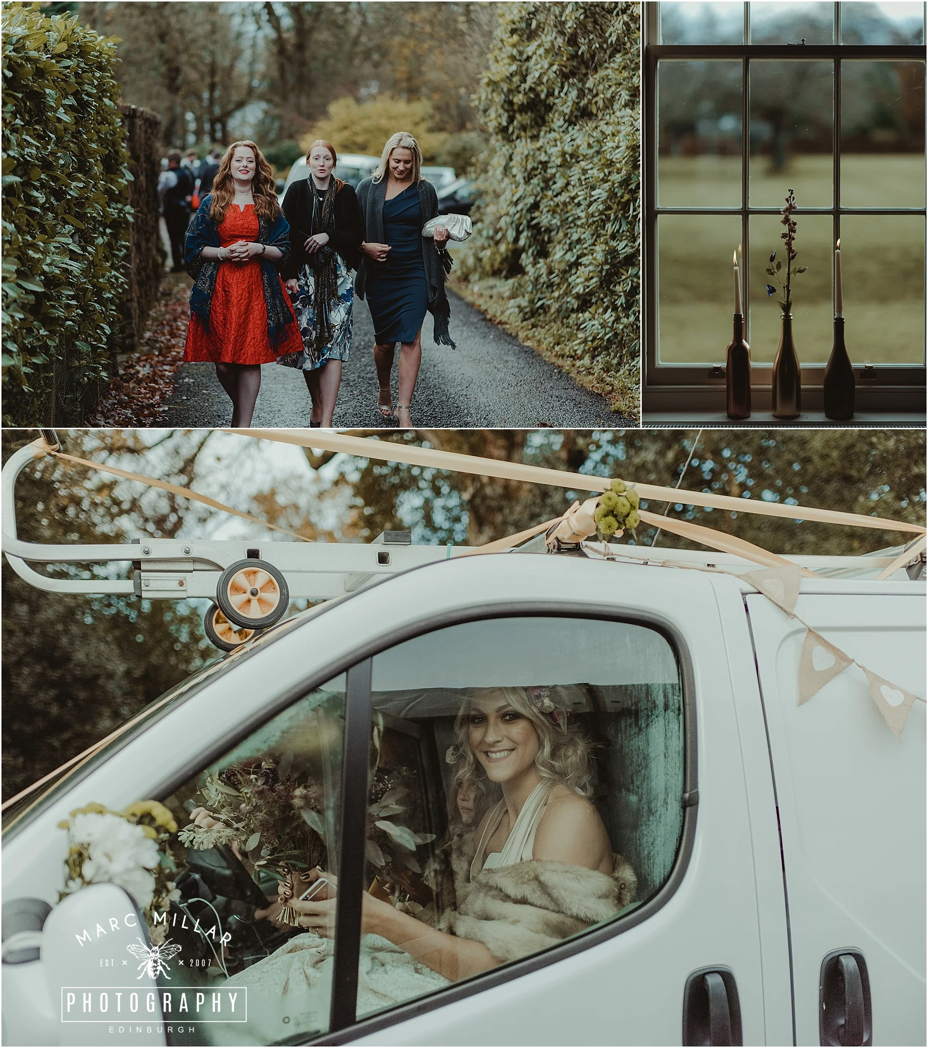 Kirknewton Stables Wedding Photography by Marc Millar Photography