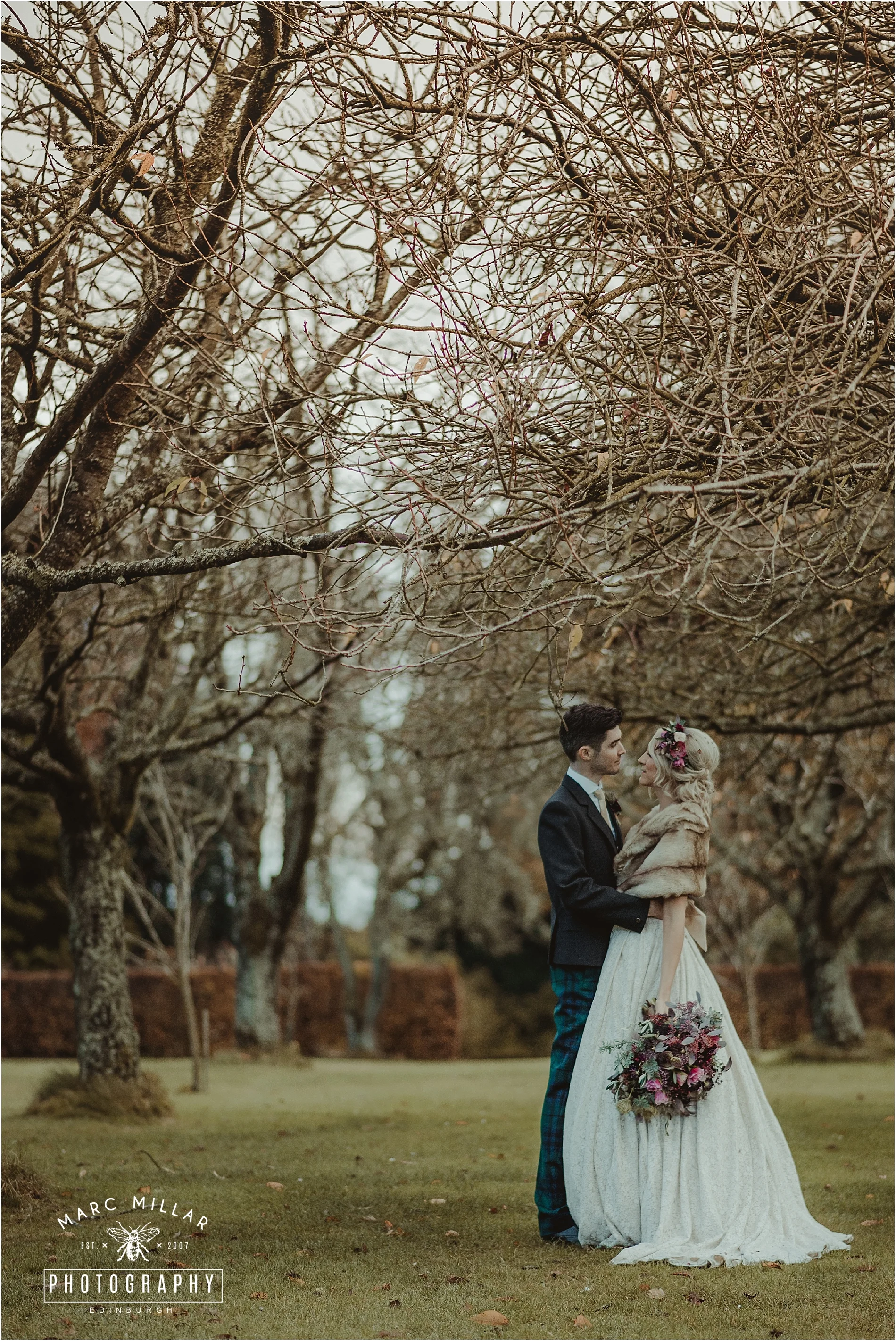Kirknewton Stables Wedding Photography by Marc Millar Photography