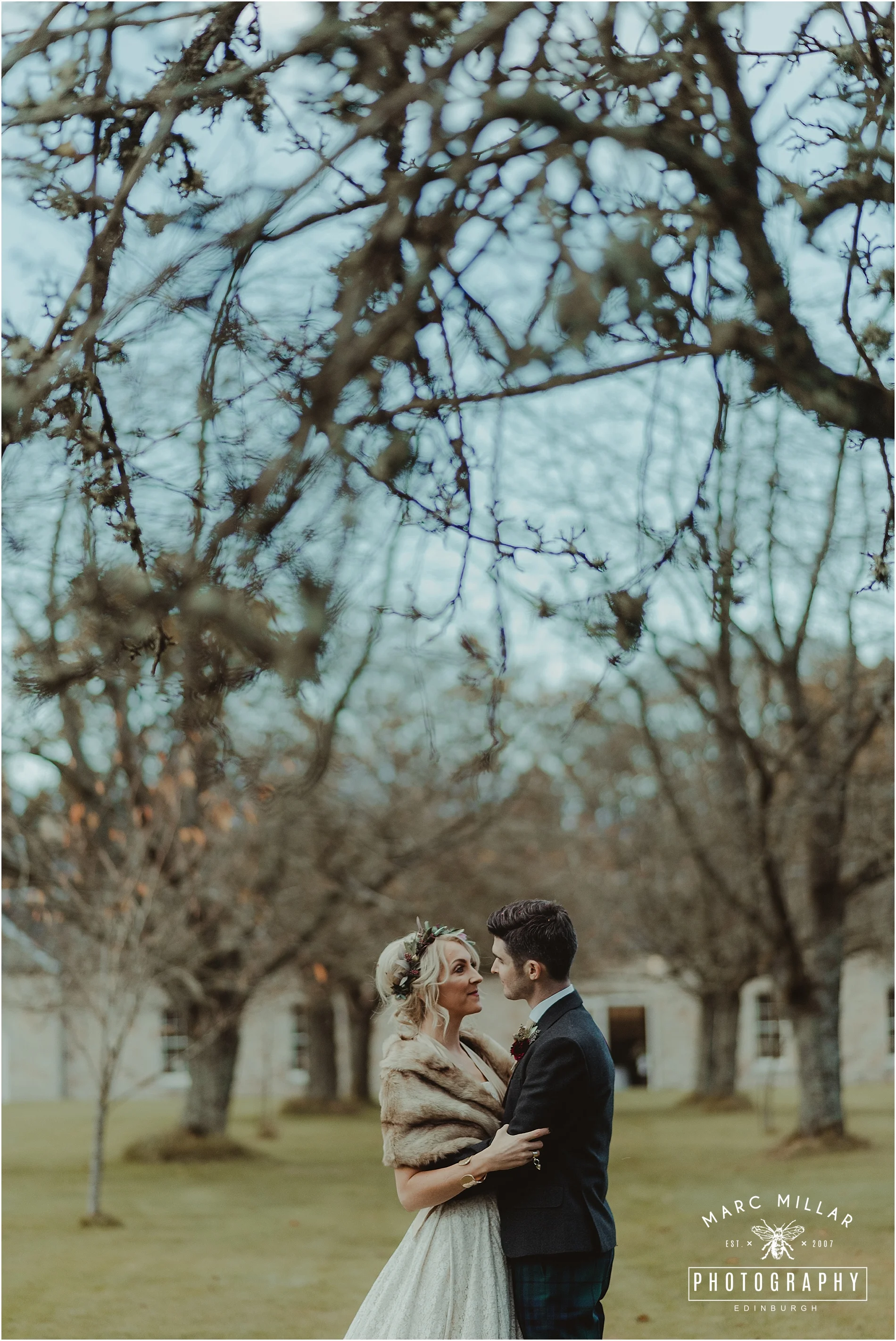 Kirknewton Stables Wedding Photography by Marc Millar Photography