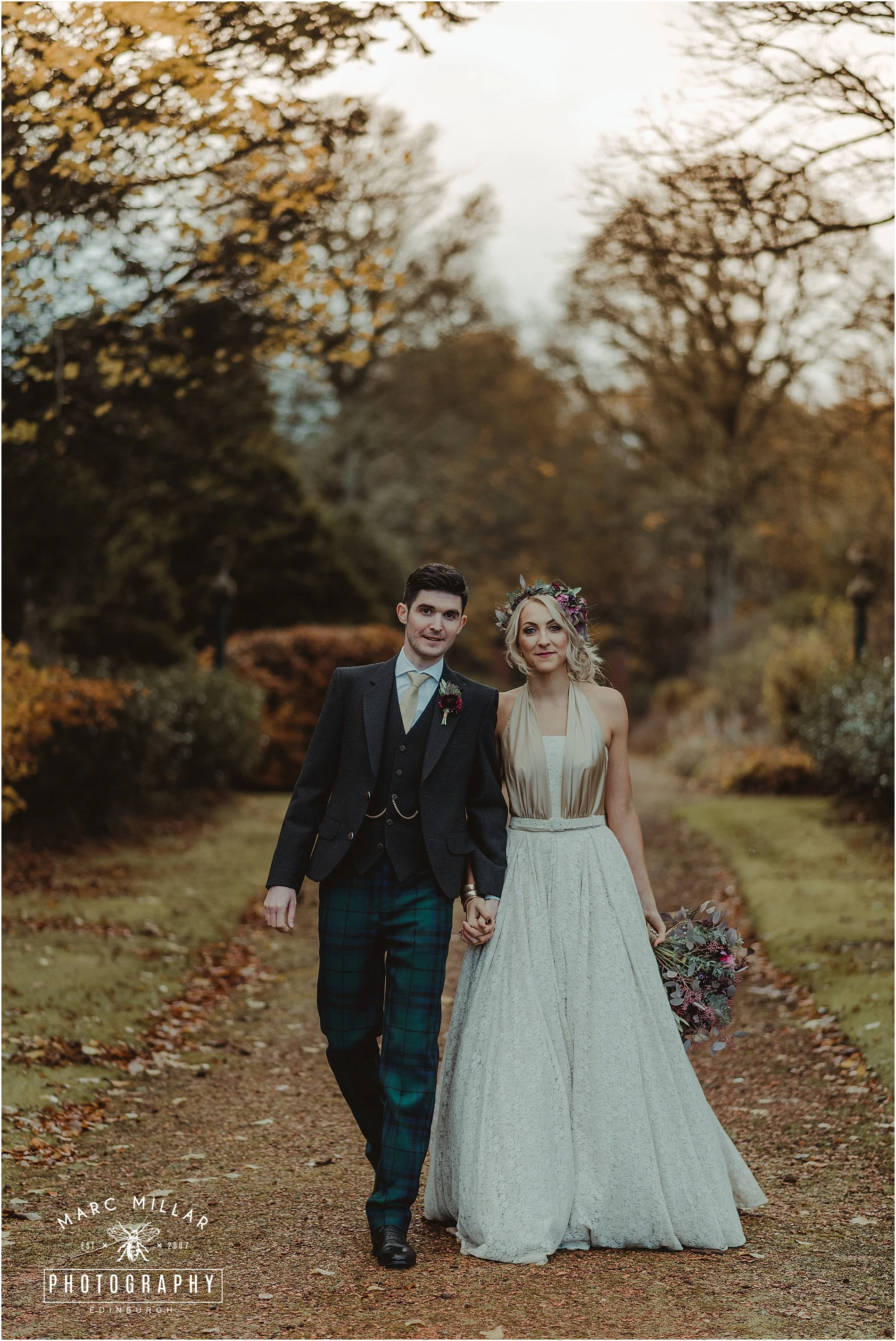 Kirknewton Stables Wedding Photography by Marc Millar Photography