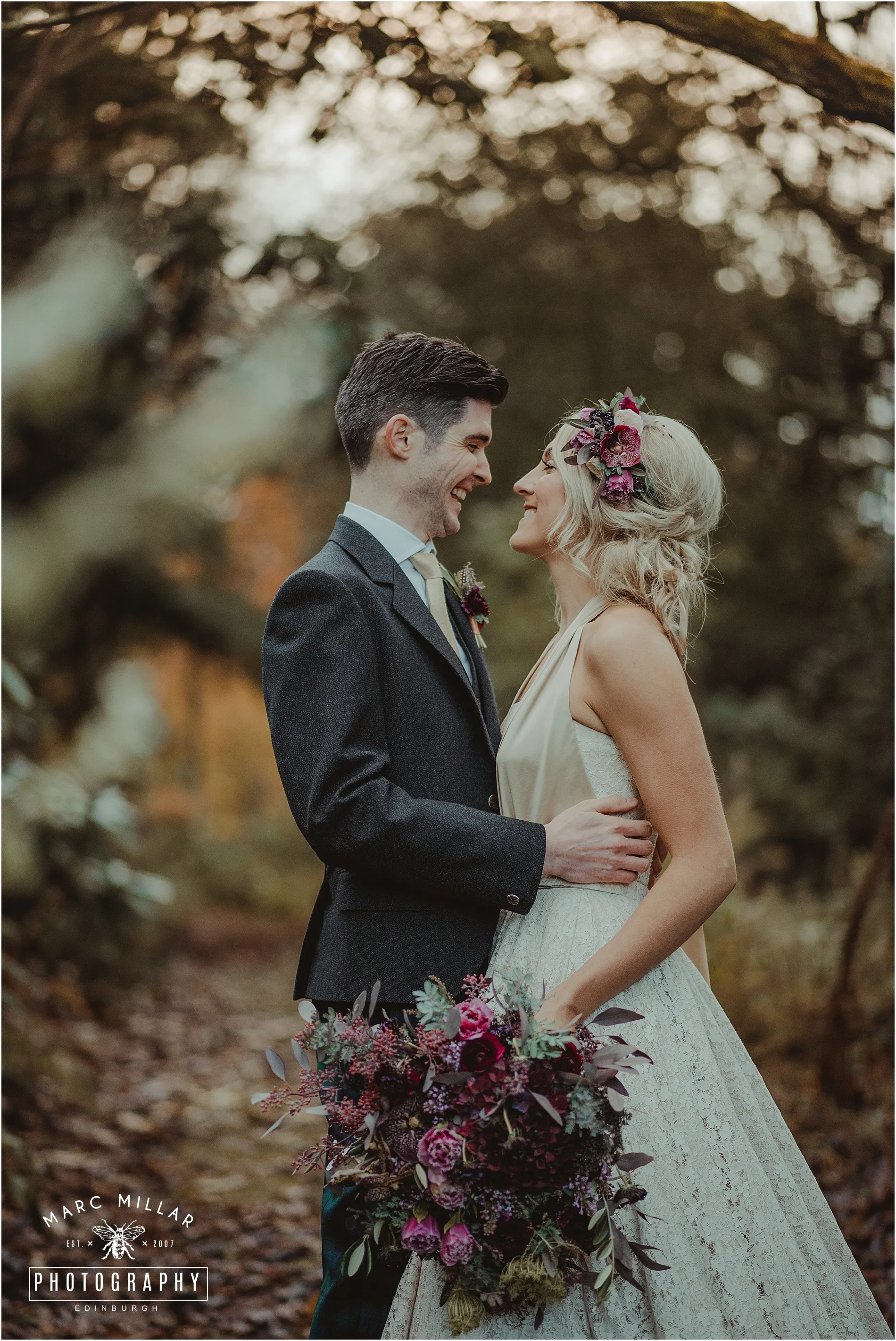 Kirknewton Stables Wedding Photography by Marc Millar Photography