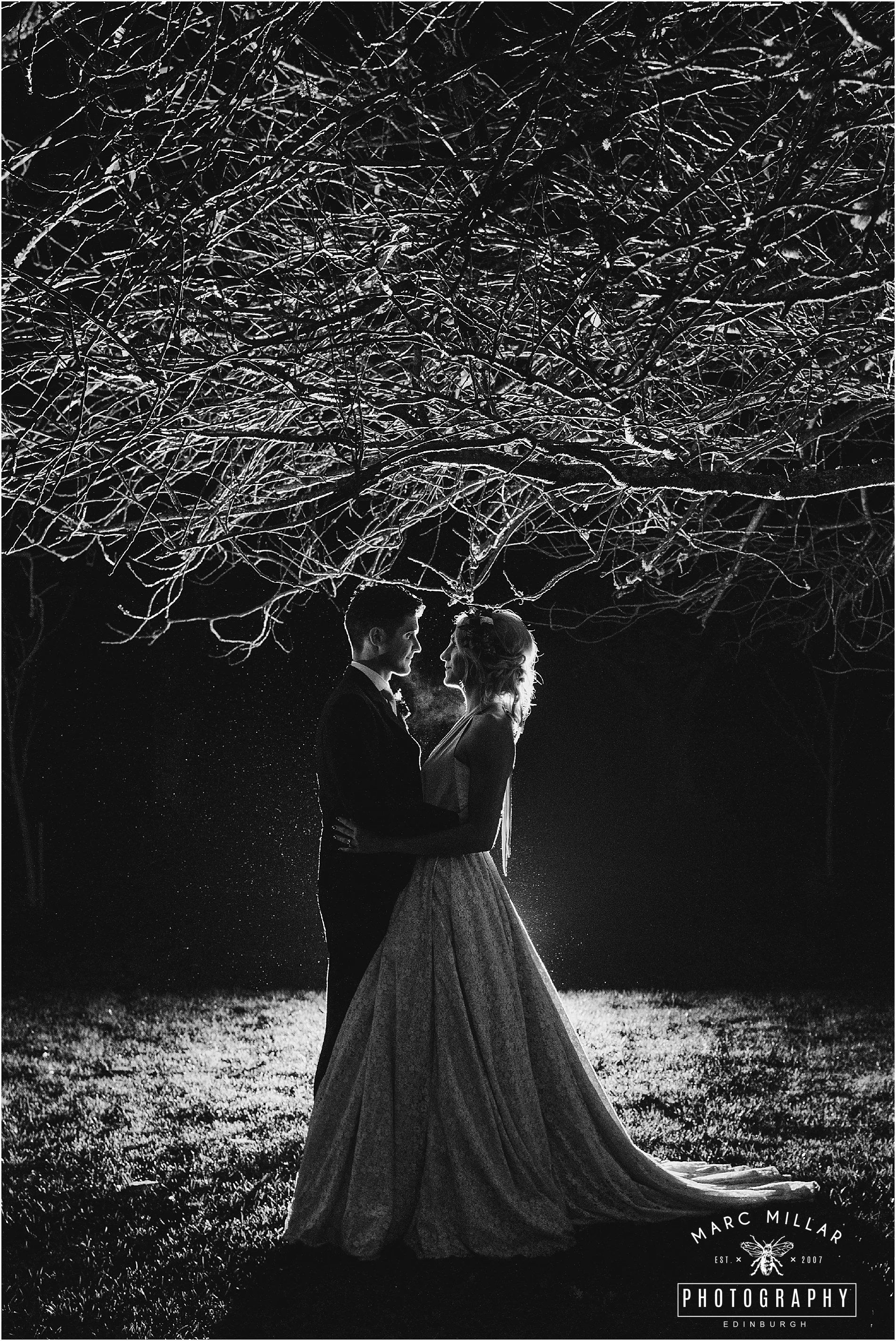 Kirknewton Stables Wedding Photography by Marc Millar Photography