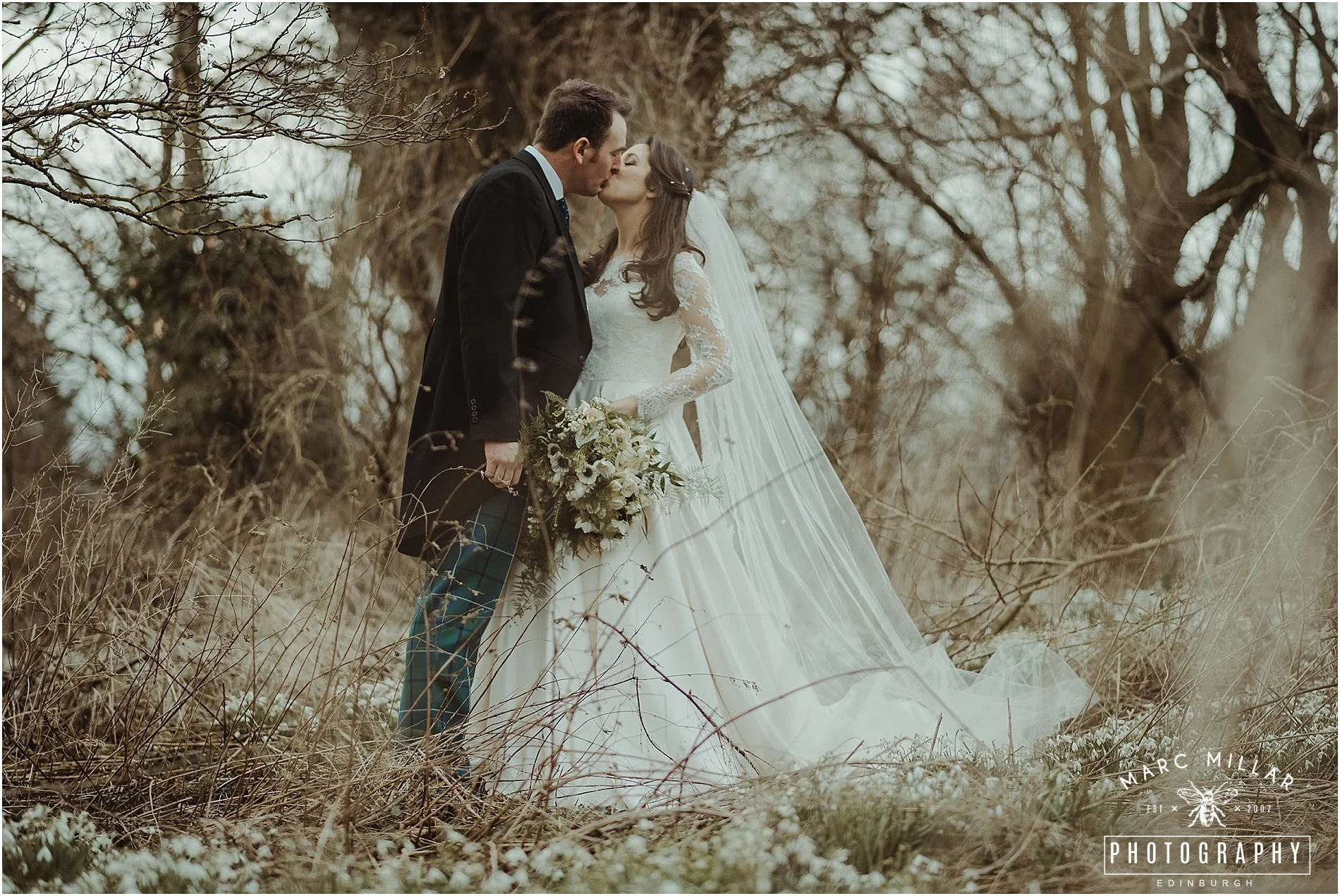 Dalmahoy Wedding Shoot by Marc Millar Photography