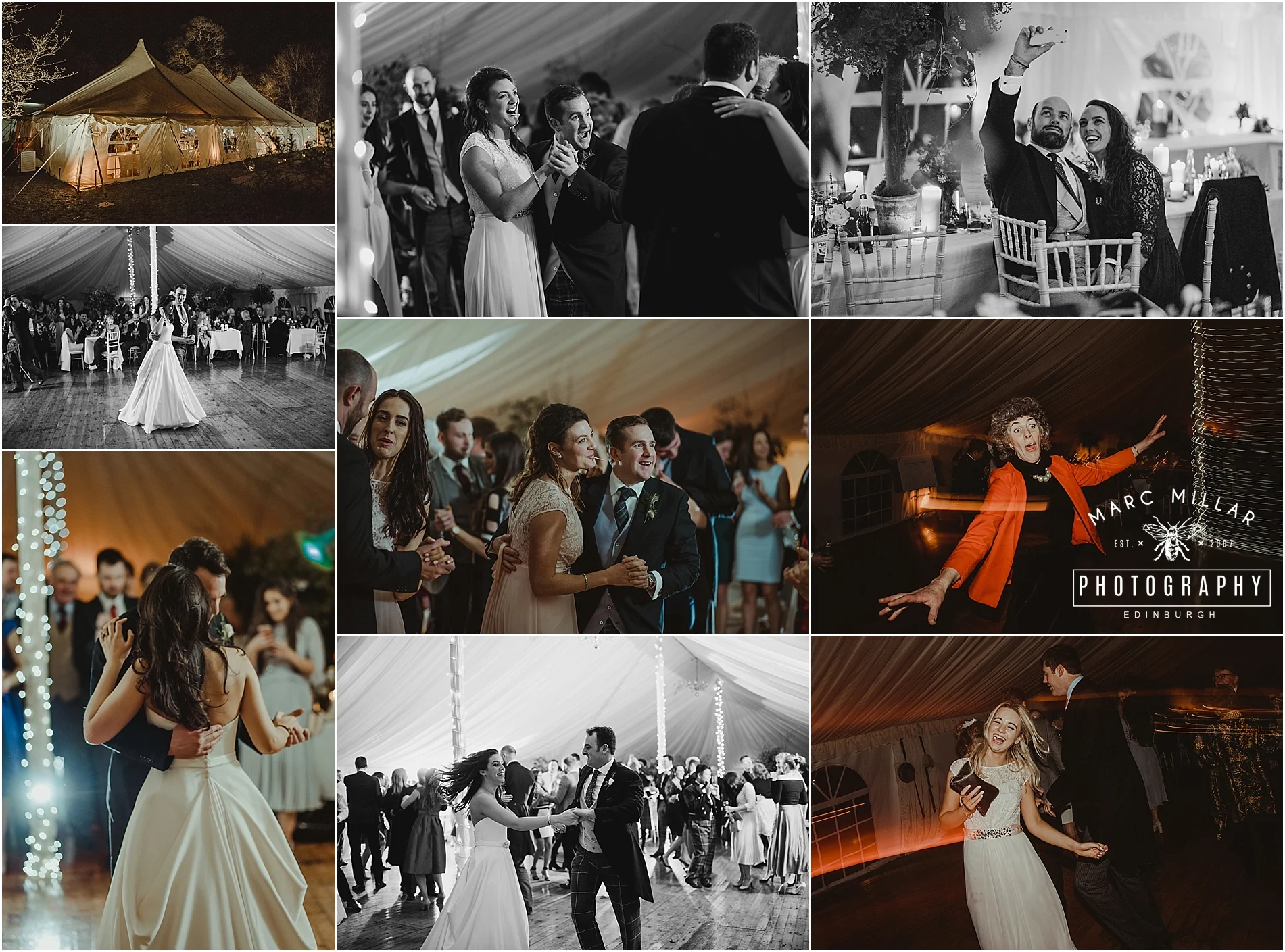 Dalmahoy Wedding Shoot by Marc Millar Photography