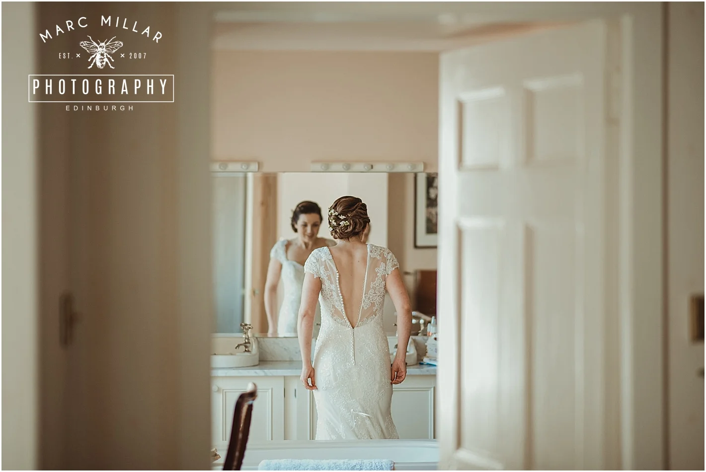 Myres Castle Wedding Shoot by Marc Millar Photography