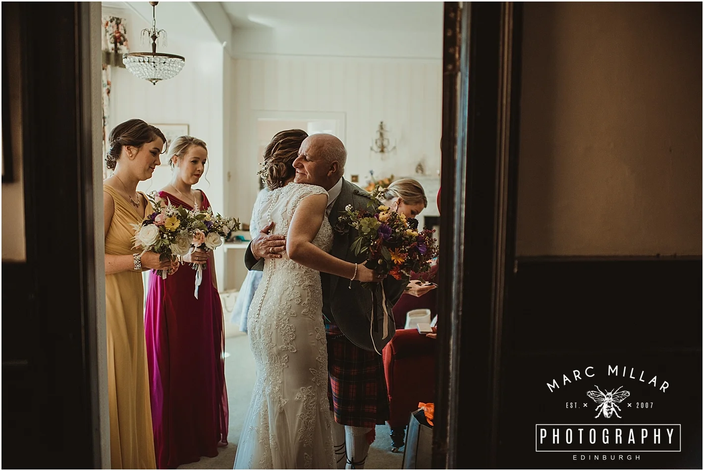 Myres Castle Wedding Shoot by Marc Millar Photography