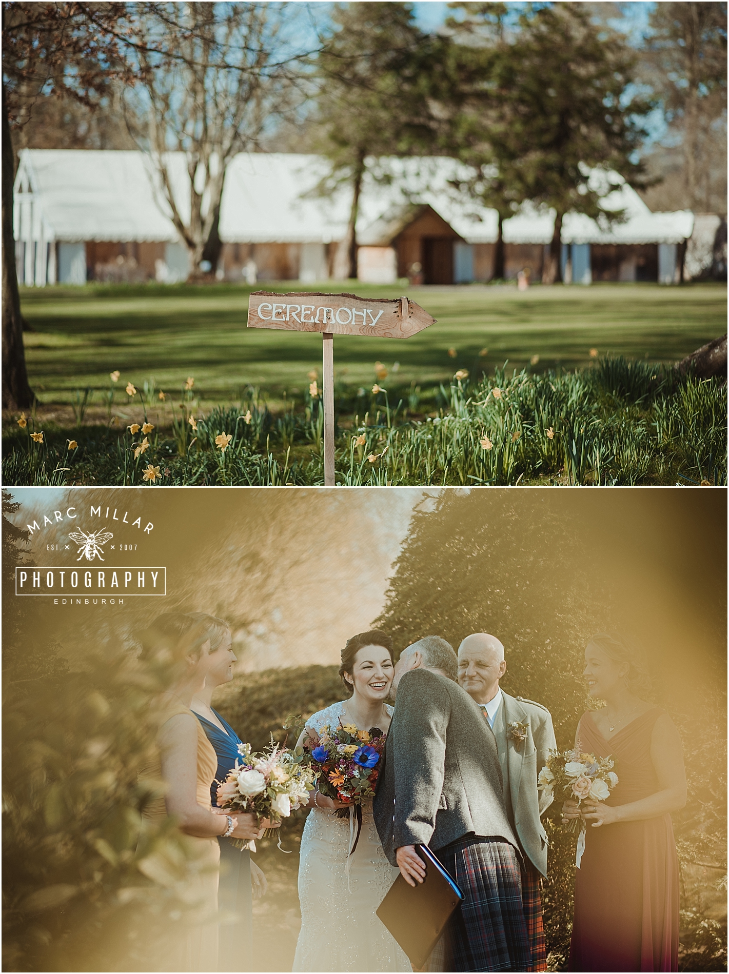  Myres Castle Wedding Shoot by Marc Millar Photography 