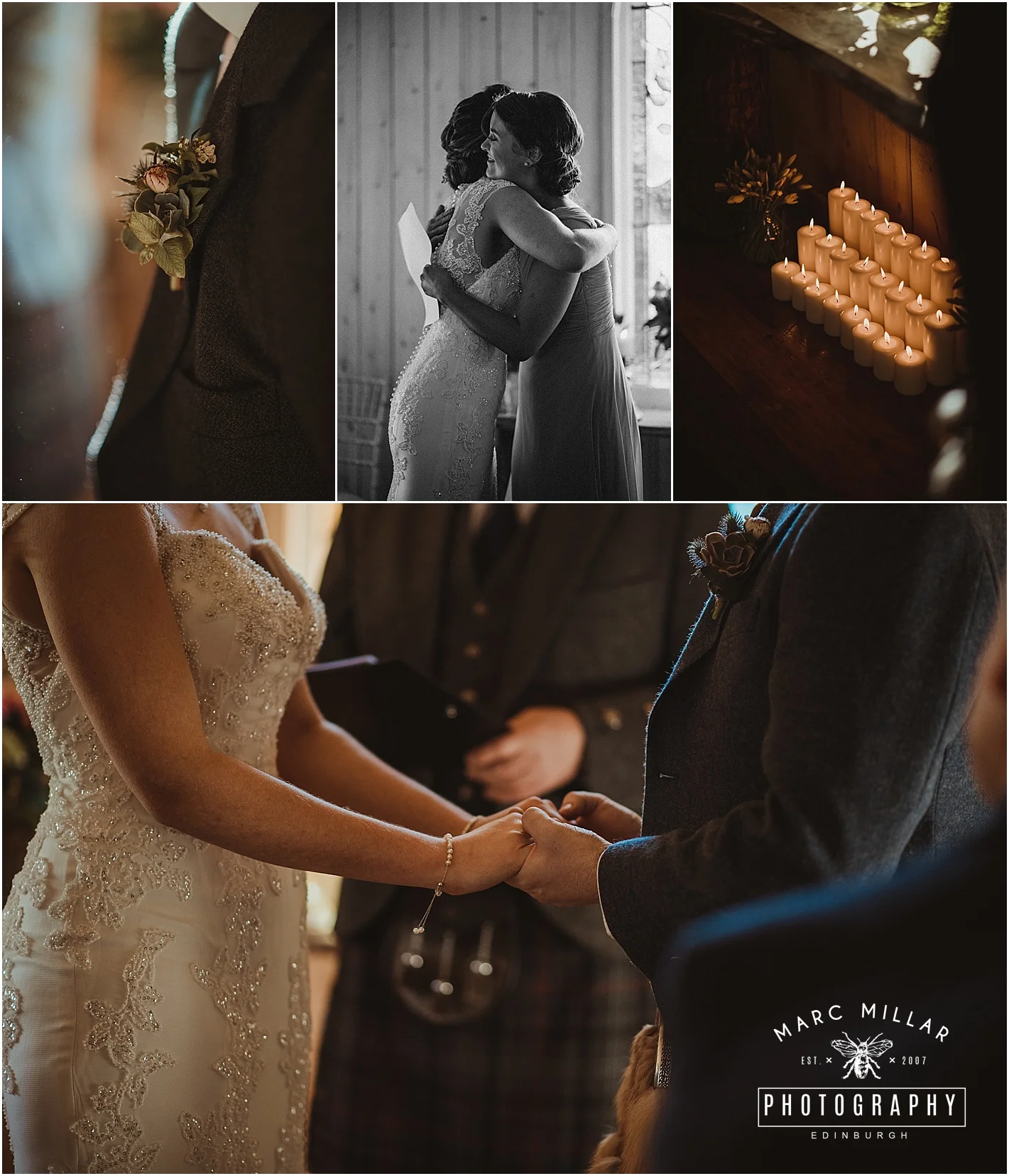 Myres Castle Wedding Shoot by Marc Millar Photography
