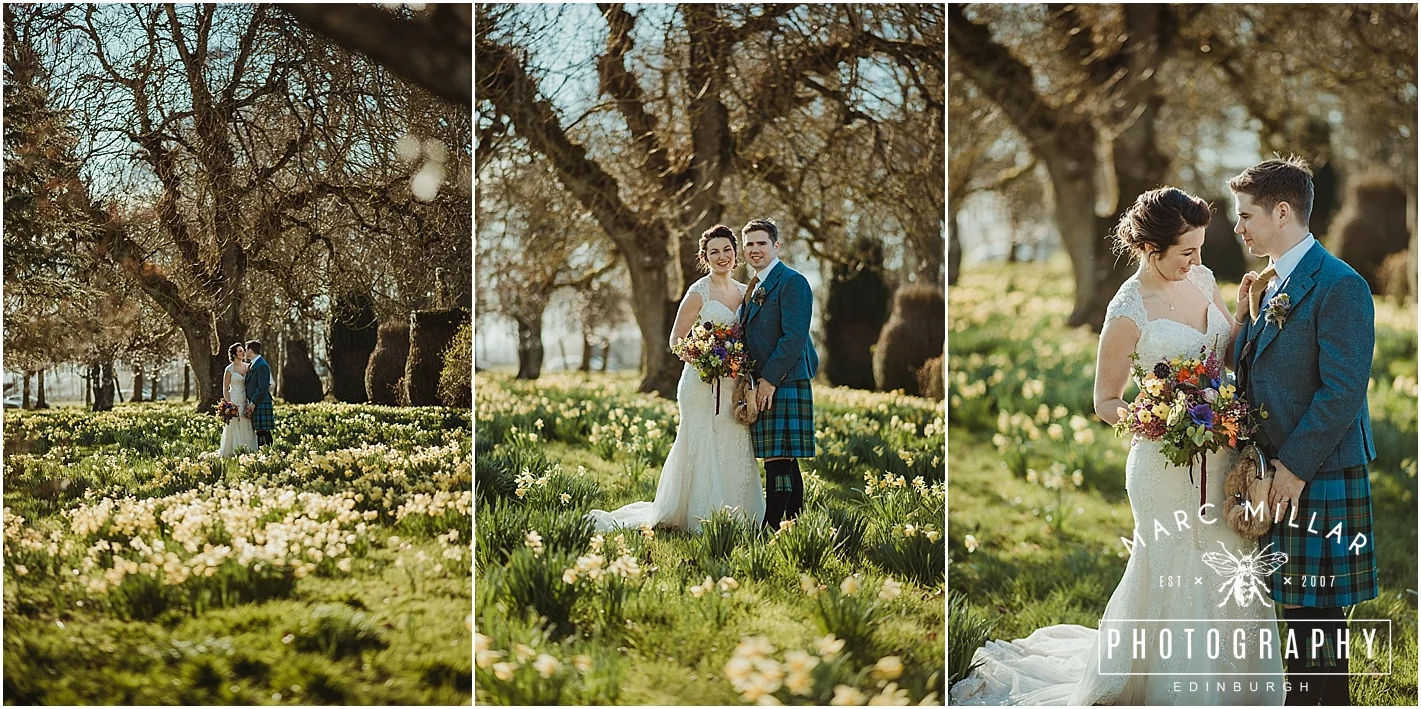 Myres Castle Wedding Shoot by Marc Millar Photography