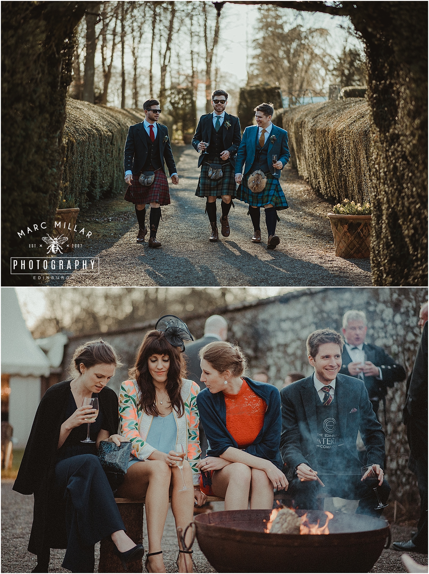  Myres Castle Wedding Shoot by Marc Millar Photography 