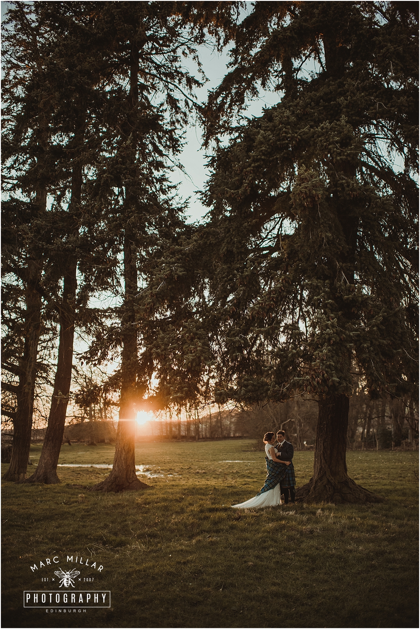  Myres Castle Wedding Shoot by Marc Millar Photography 