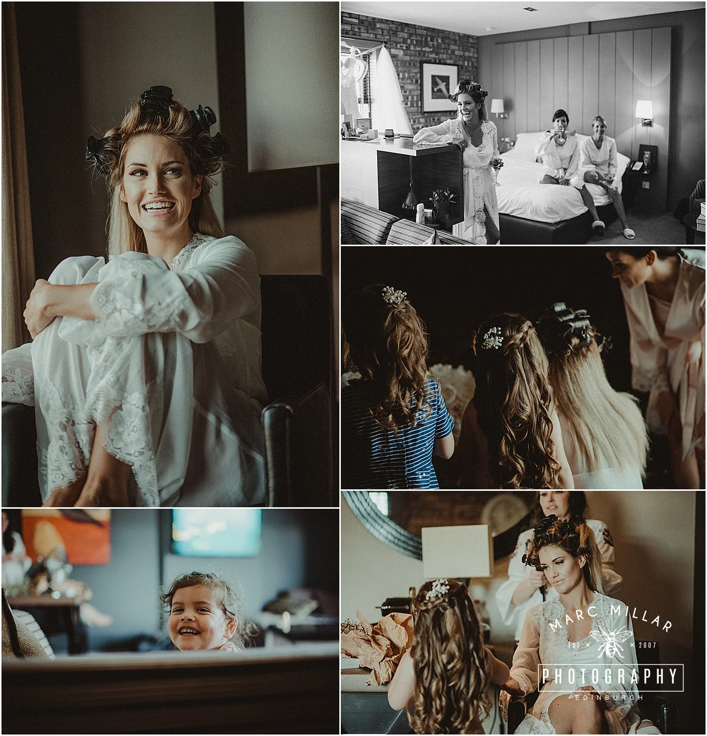Carlowrie Castle Wedding Shoot by Marc Millar Photography