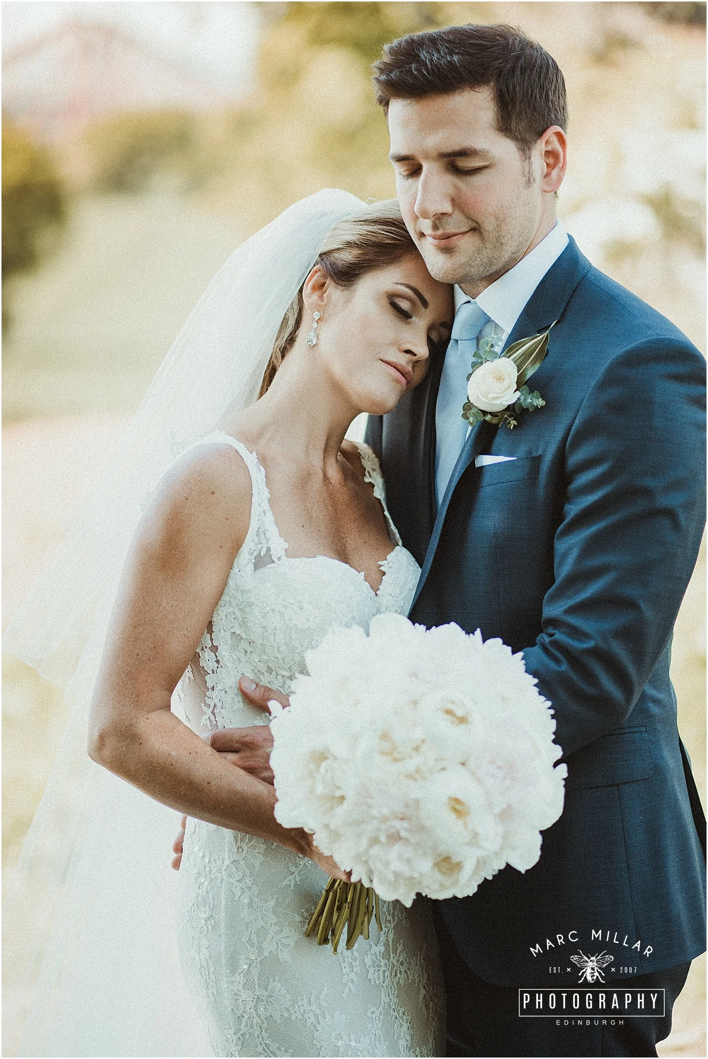 Carlowrie Castle Wedding Shoot by Marc Millar Photography