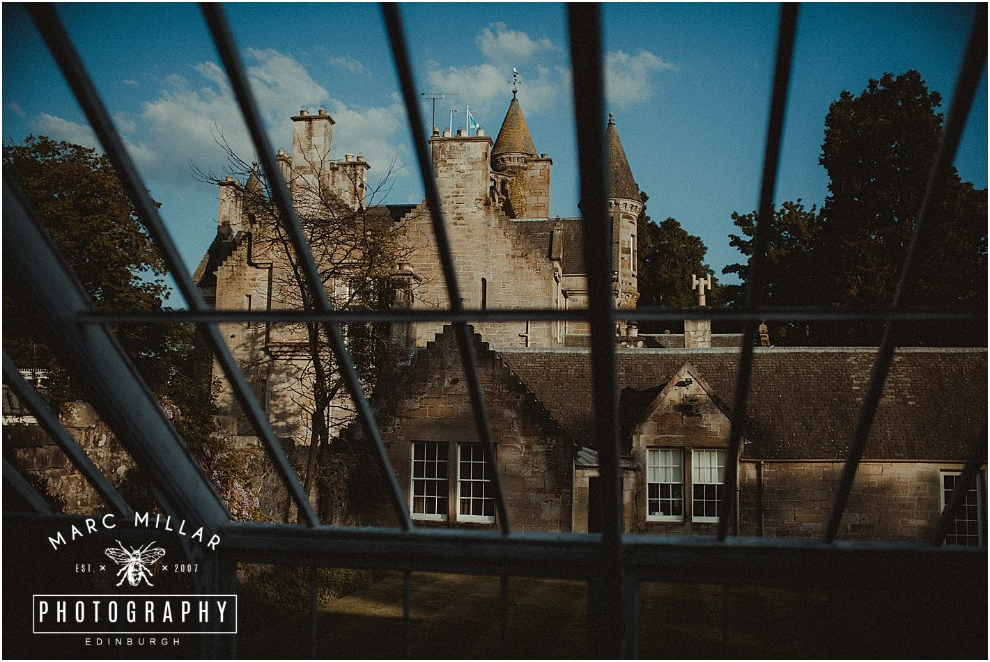 Carlowrie Castle Wedding Shoot by Marc Millar Photography