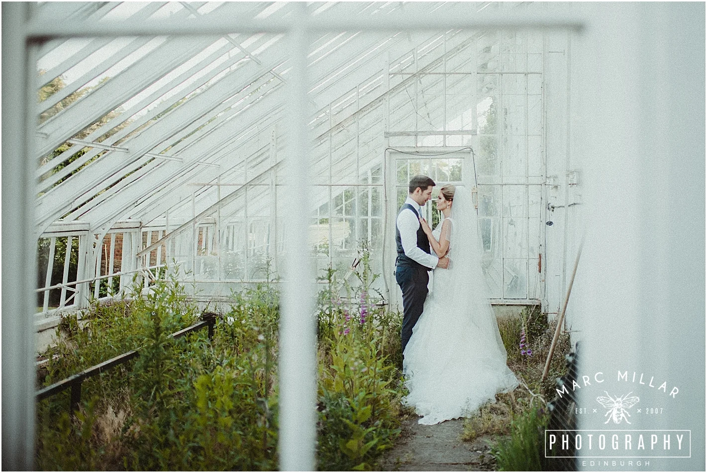 Carlowrie Castle Wedding Shoot by Marc Millar Photography