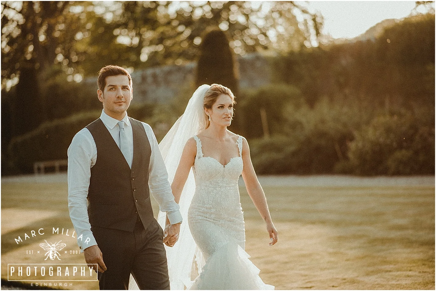 Carlowrie Castle Wedding Shoot by Marc Millar Photography
